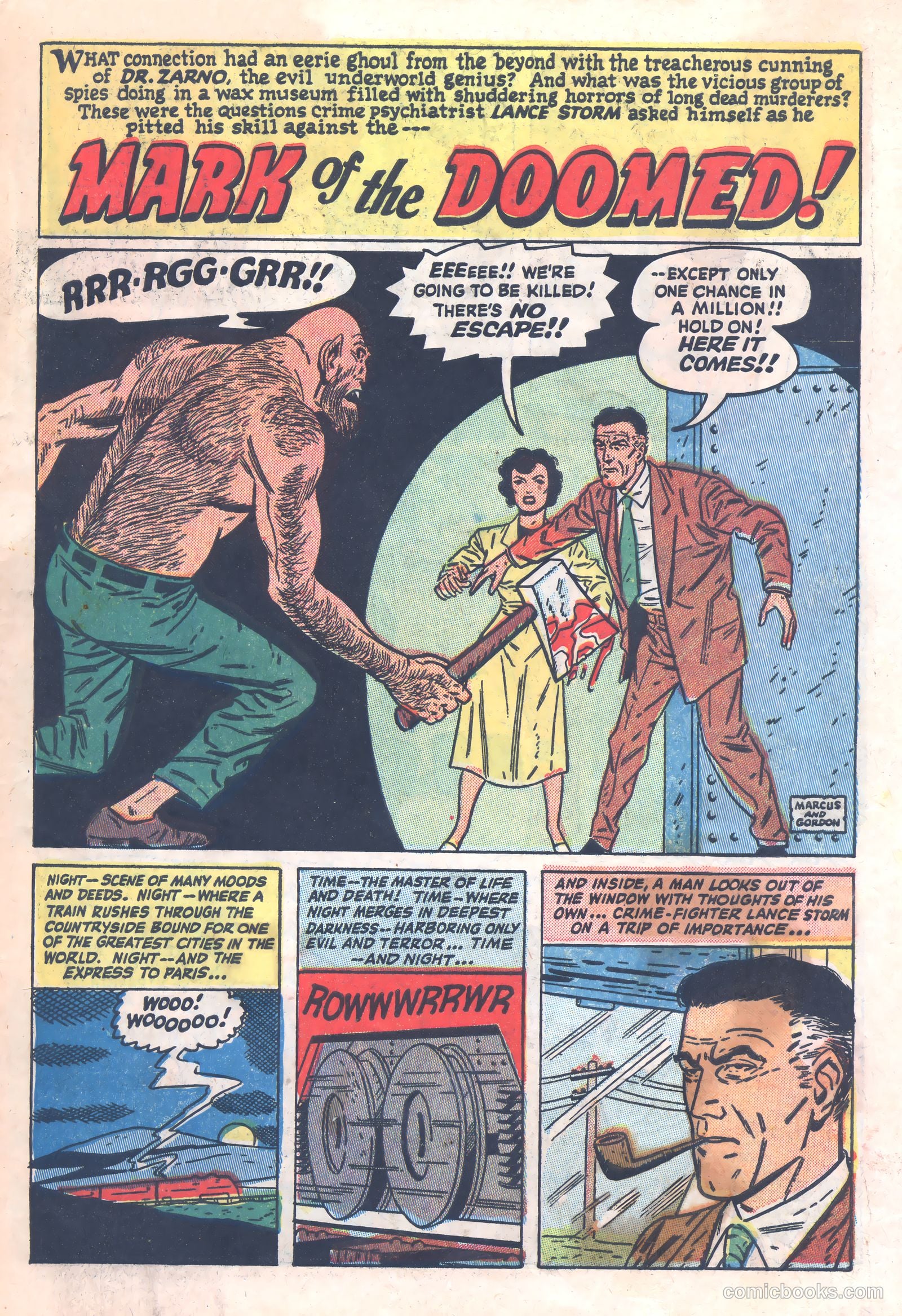 Crime Mysteries #6 (1953) — page 3 of 36