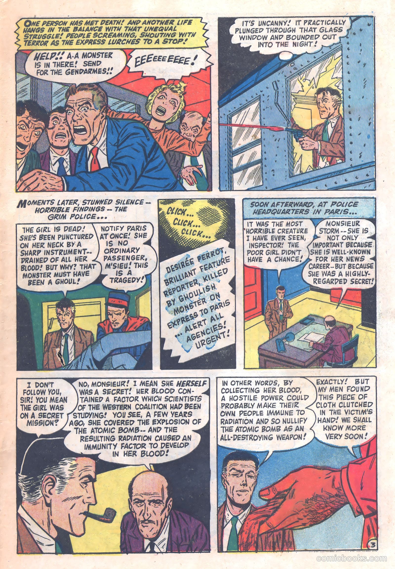 Crime Mysteries #6 (1953) — page 5 of 36