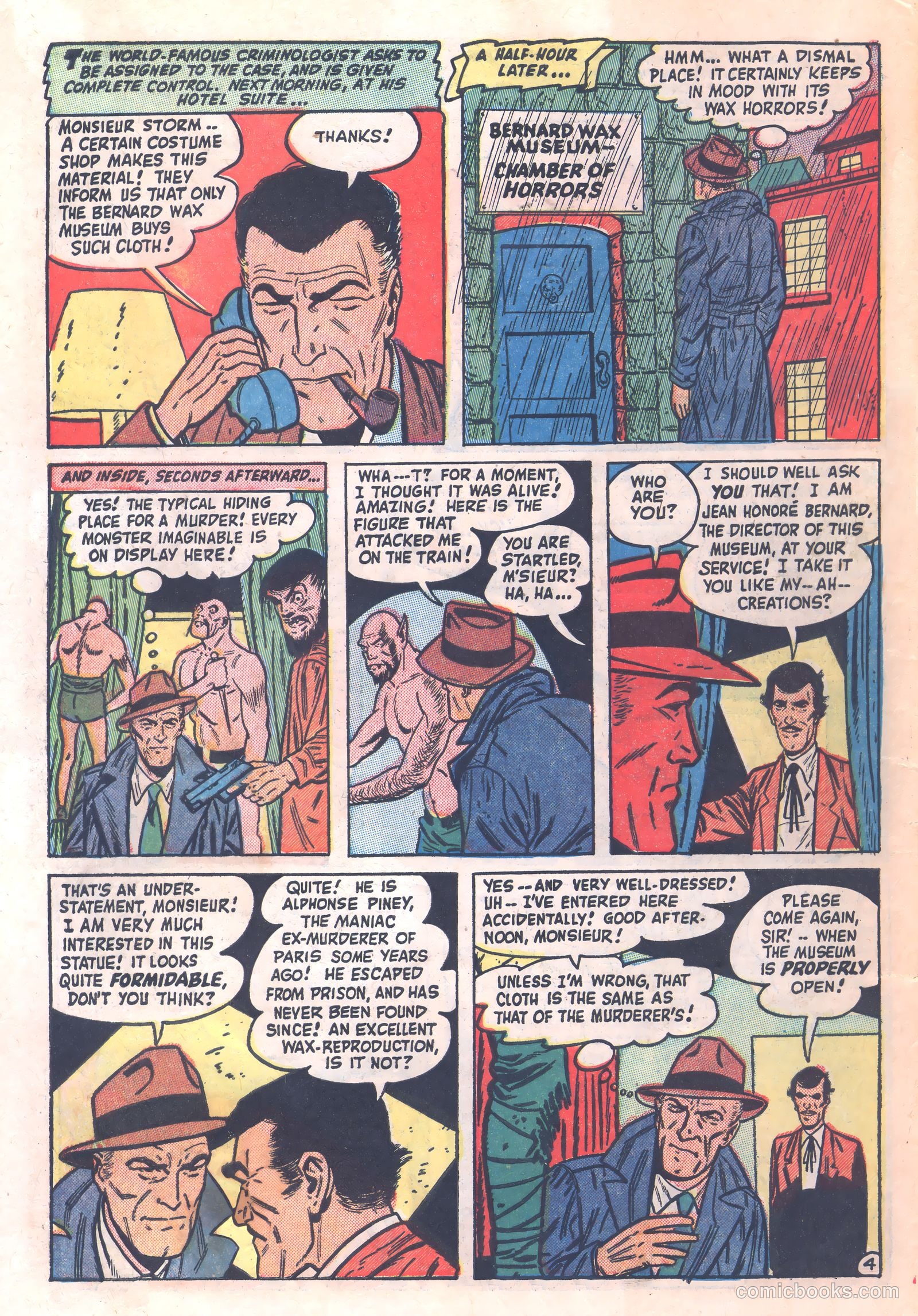 Crime Mysteries #6 (1953) — page 6 of 36