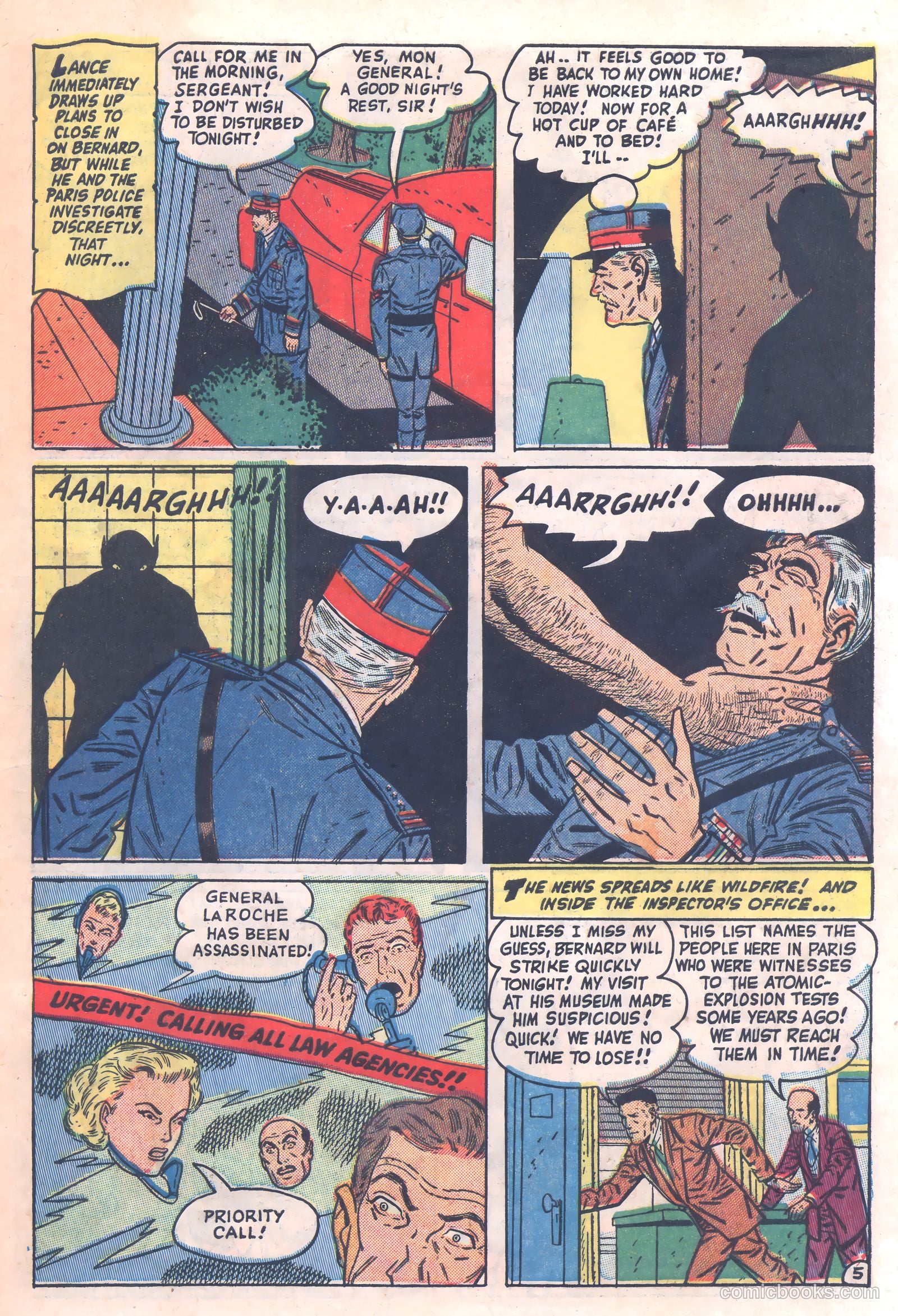 Crime Mysteries #6 (1953) — page 7 of 36