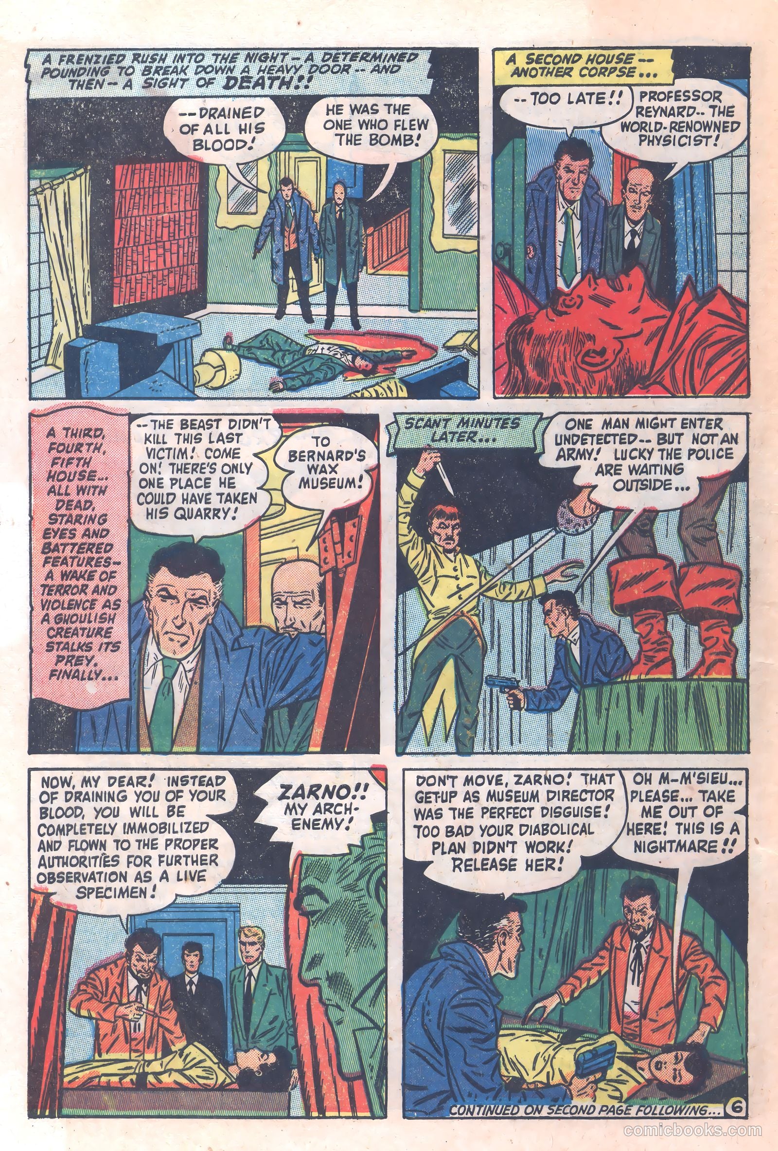 Crime Mysteries #6 (1953) — page 8 of 36