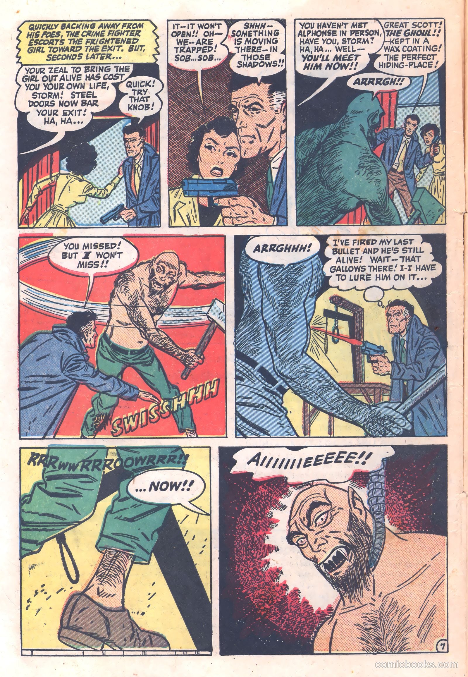 Crime Mysteries #6 (1953) — page 10 of 36