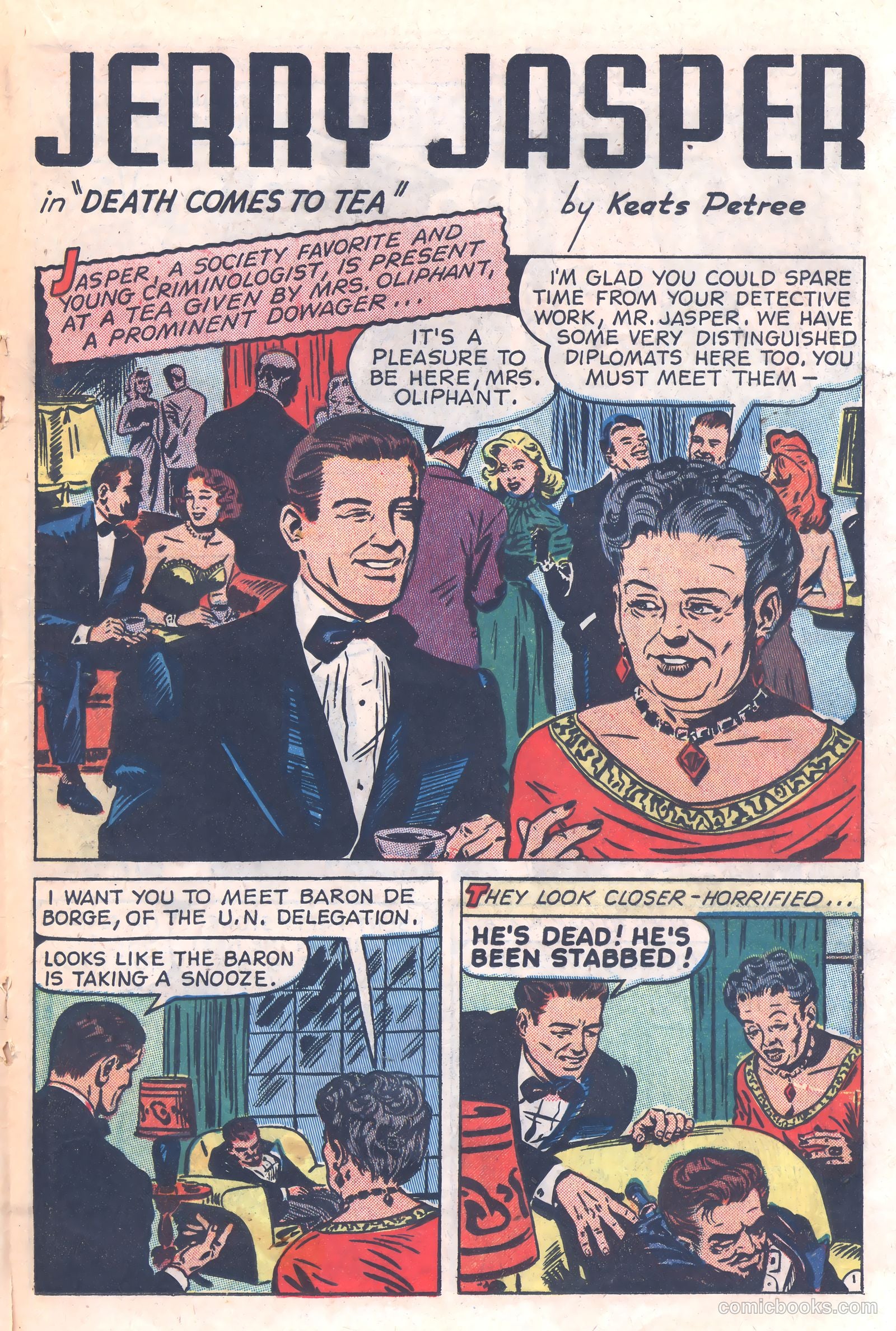 Crime Mysteries #6 (1953) — page 19 of 36