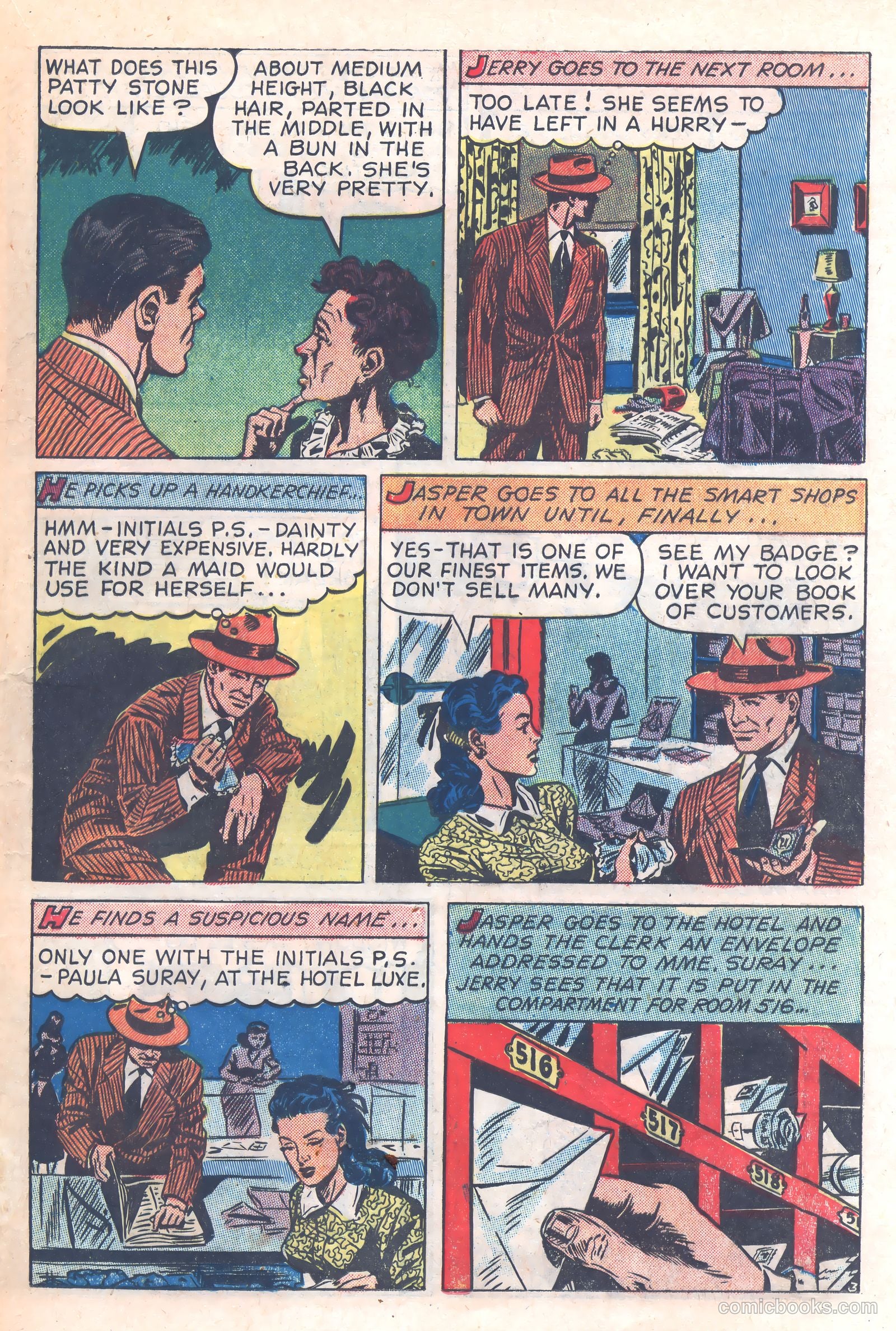 Crime Mysteries #6 (1953) — page 21 of 36