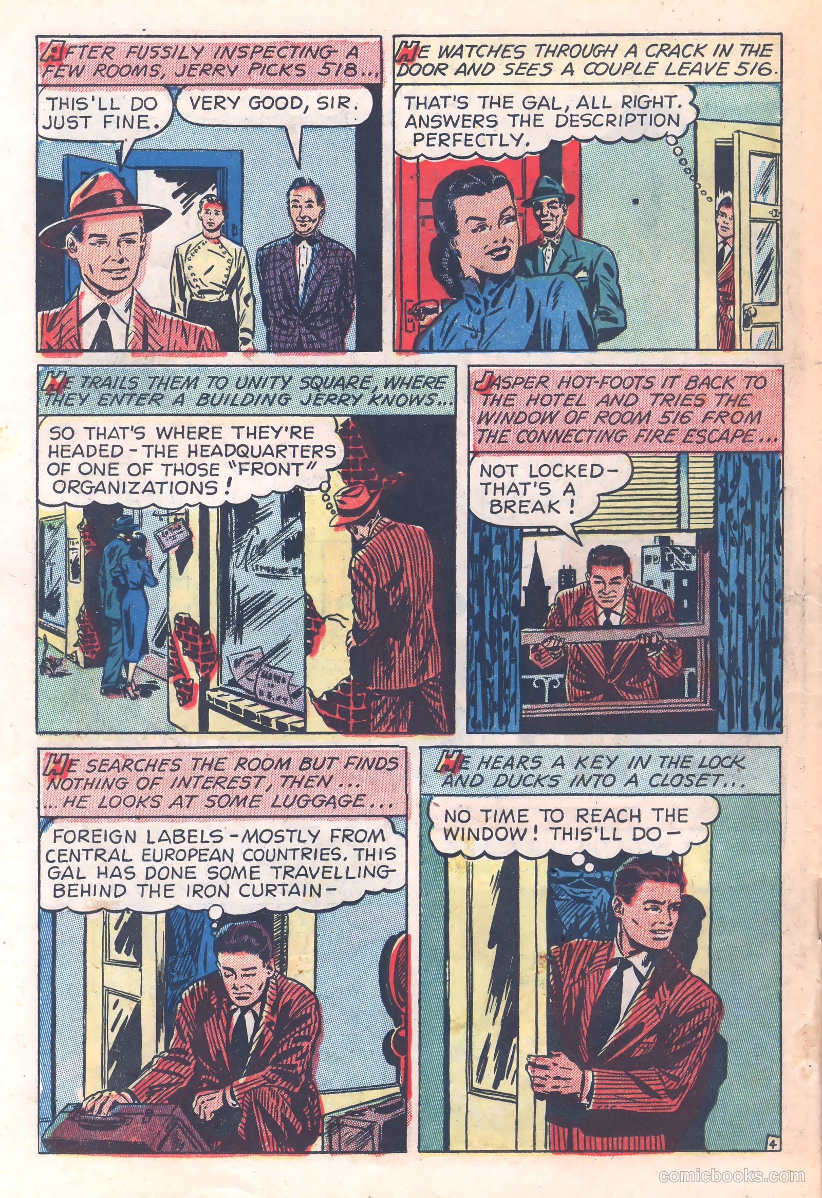 Crime Mysteries #6 (1953) — page 22 of 36