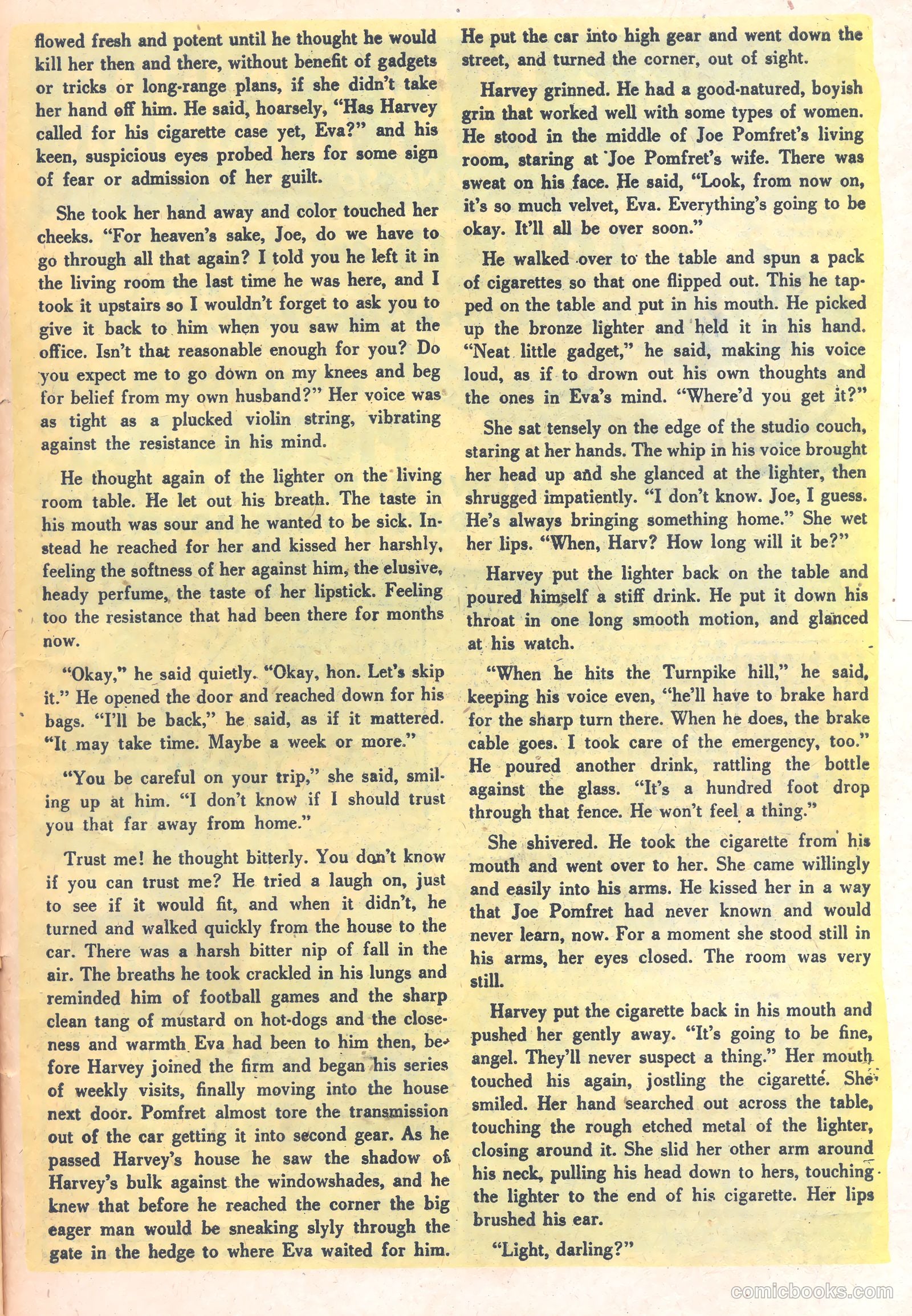 Crime Mysteries #6 (1953) — page 27 of 36