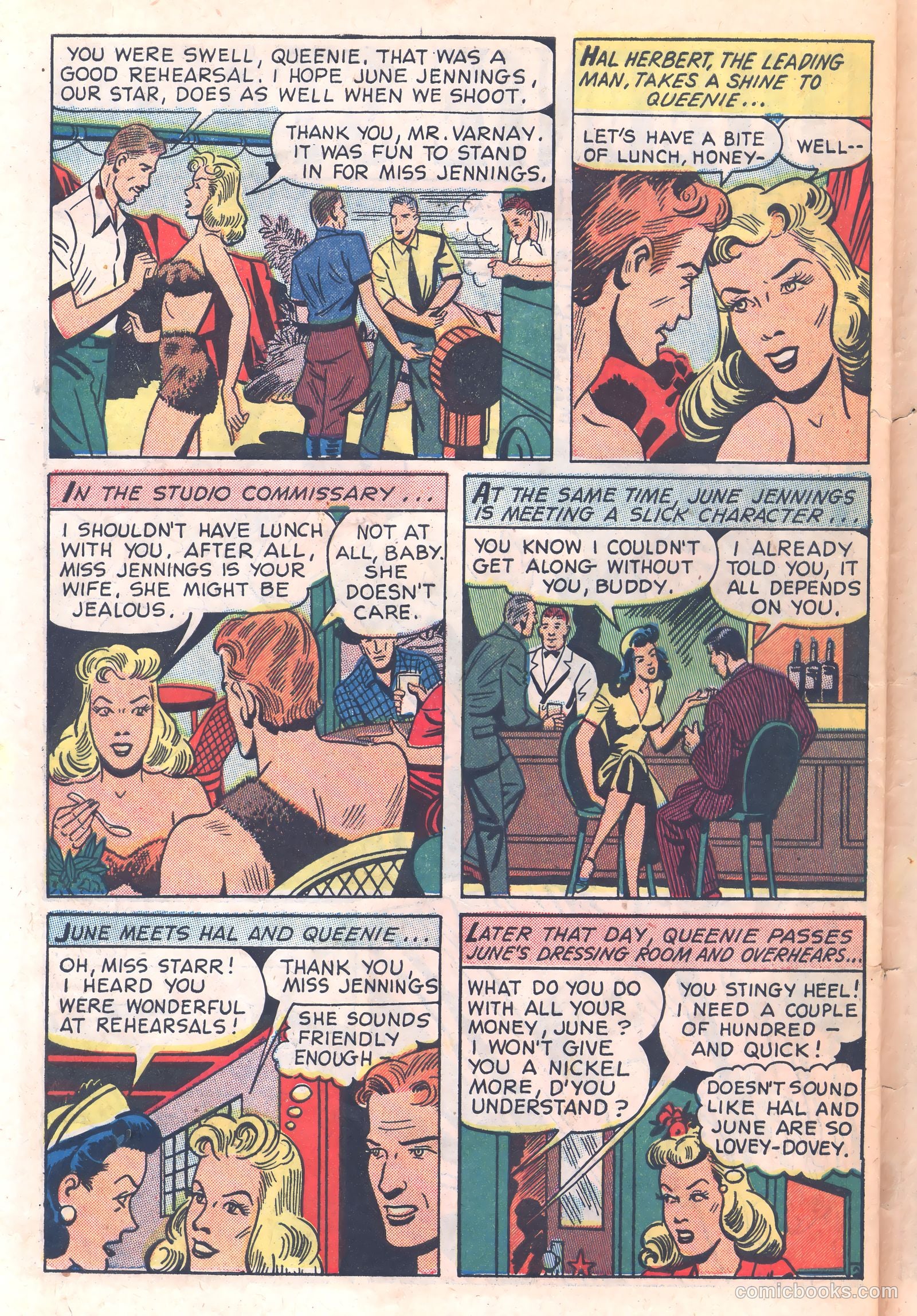 Crime Mysteries #6 (1953) — page 30 of 36