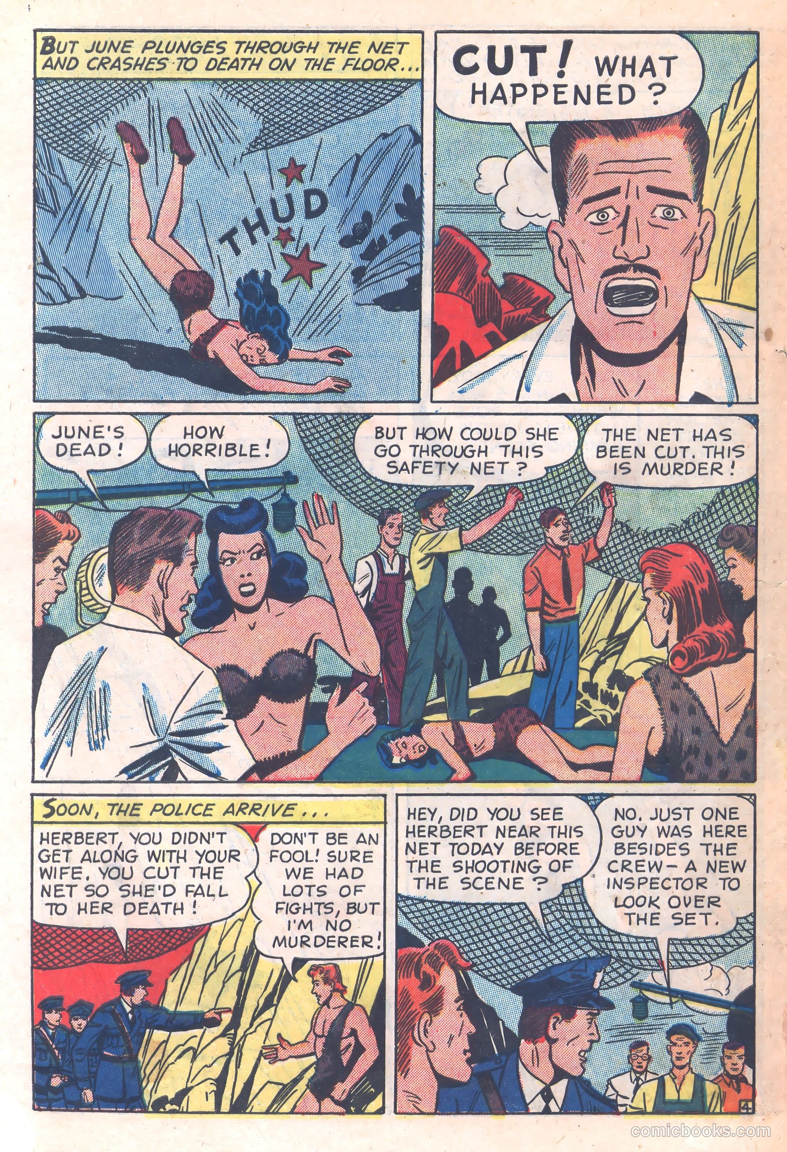 Crime Mysteries #6 (1953) — page 32 of 36