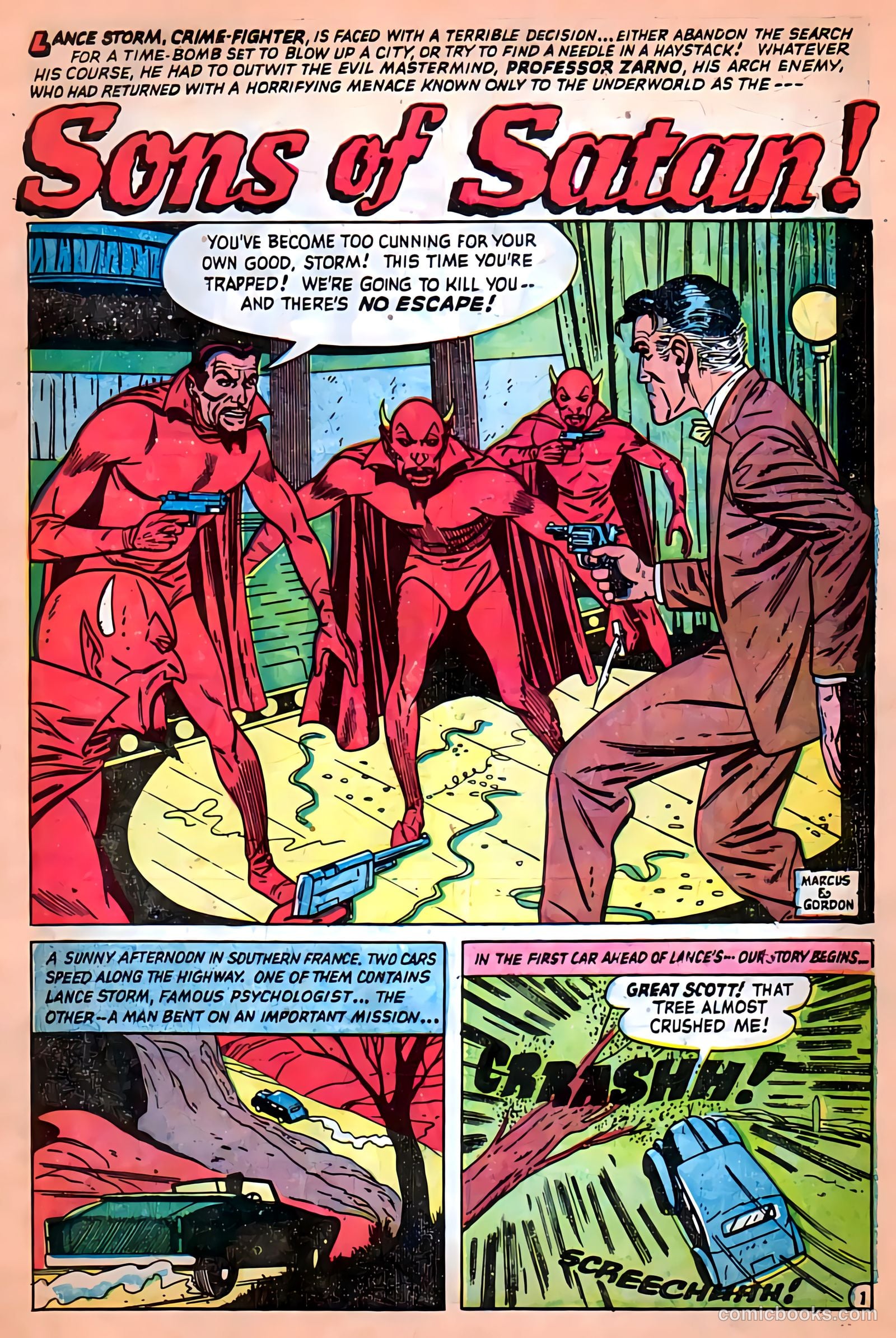Crime Mysteries #7 (1953) — page 3 of 36