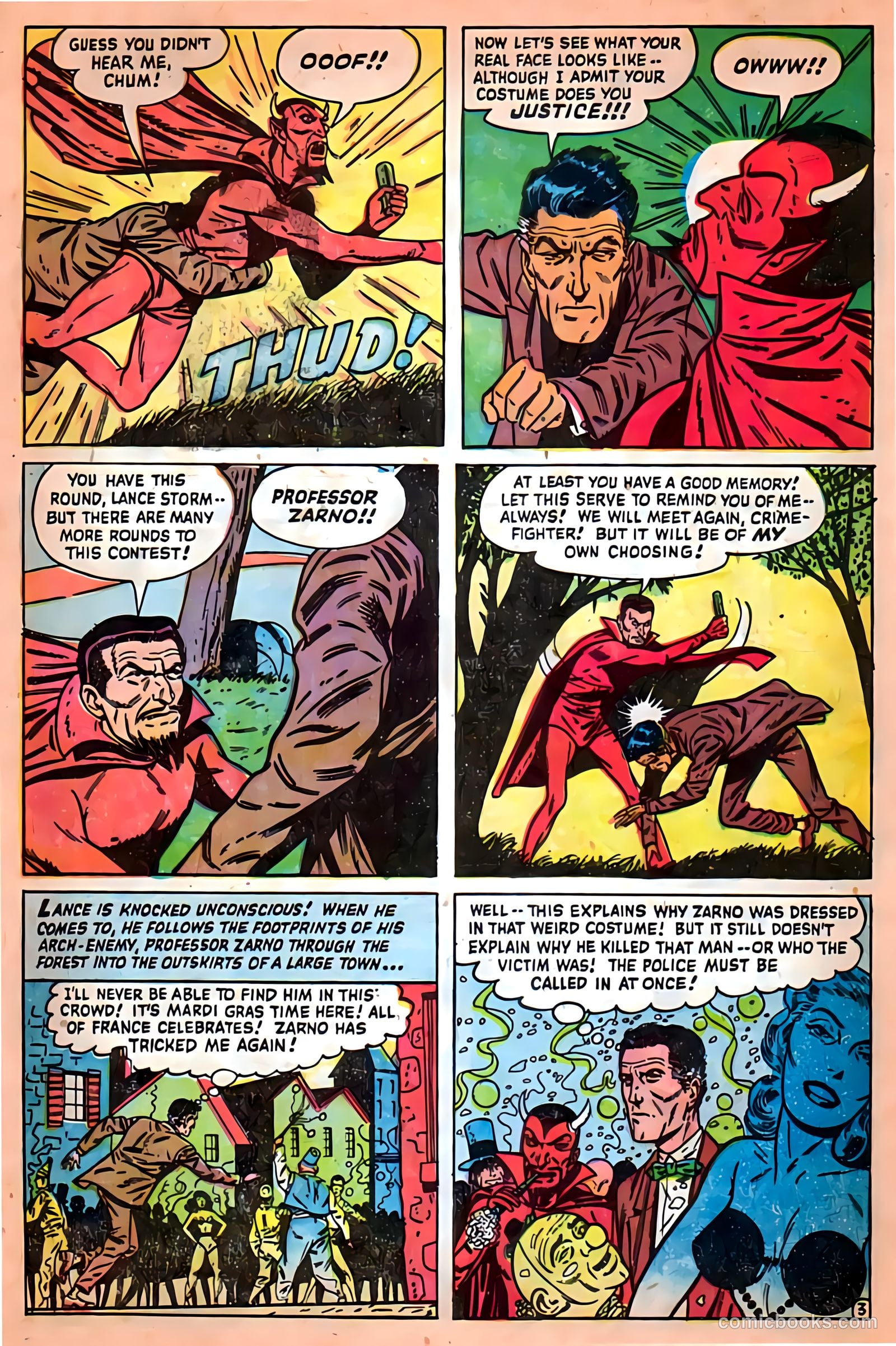 Crime Mysteries #7 (1953) — page 5 of 36