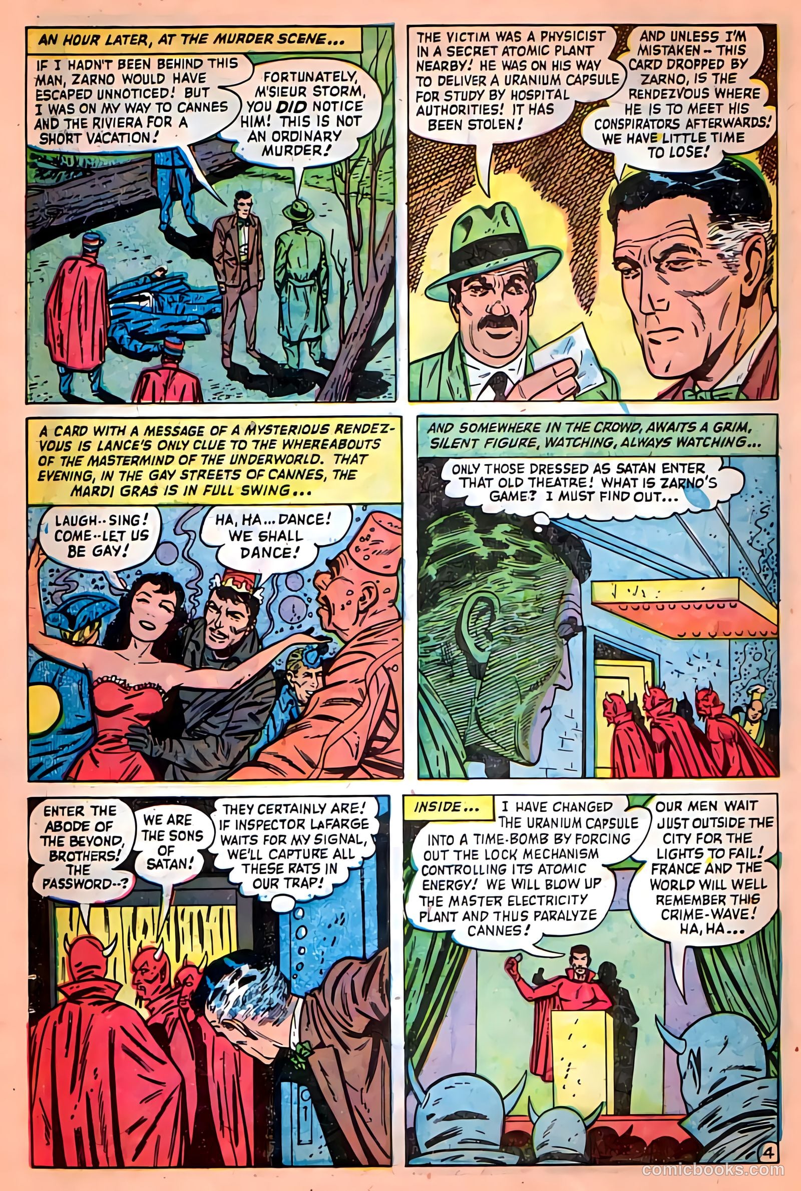 Crime Mysteries #7 (1953) — page 6 of 36