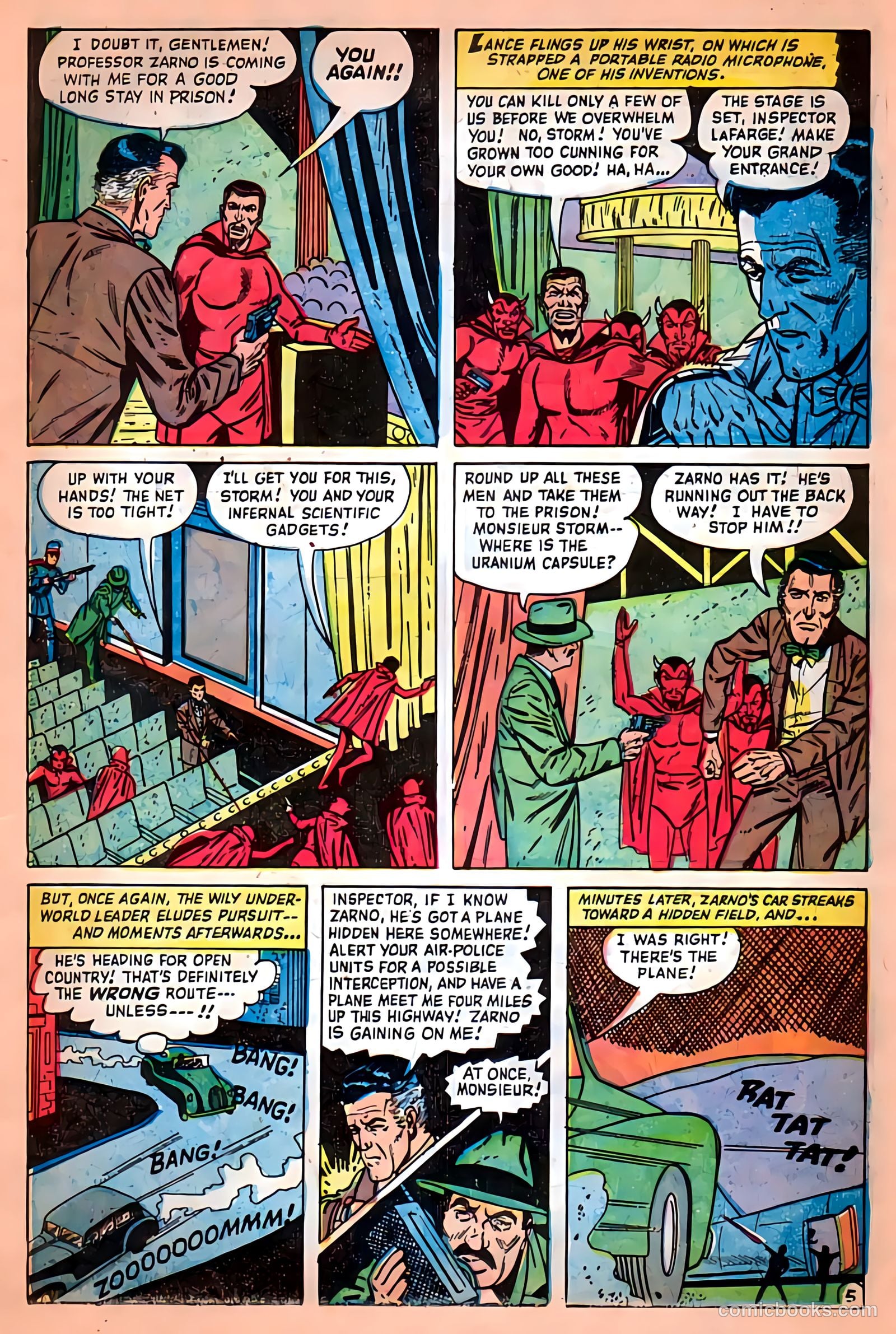 Crime Mysteries #7 (1953) — page 7 of 36