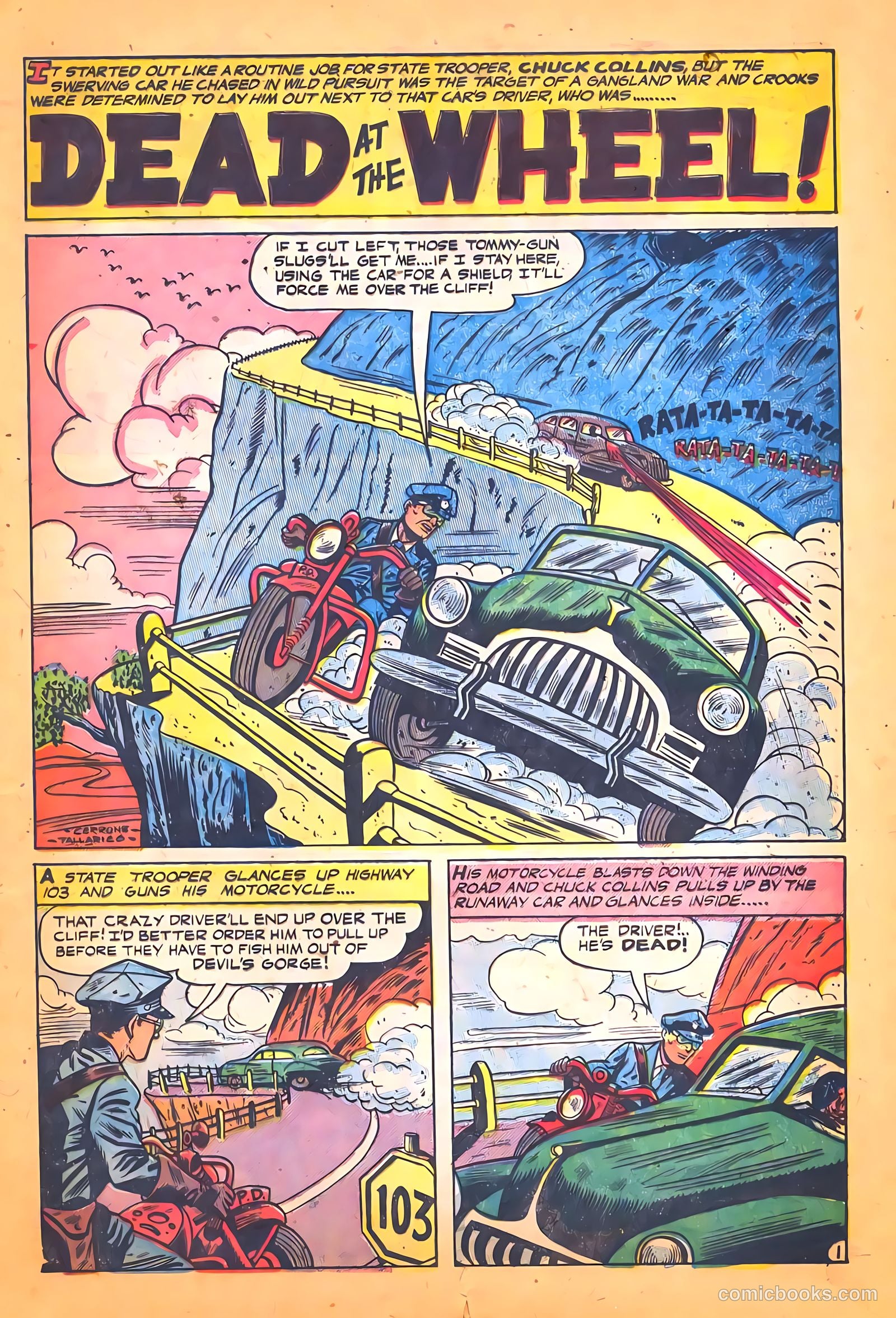 Crime Mysteries #7 (1953) — page 13 of 36