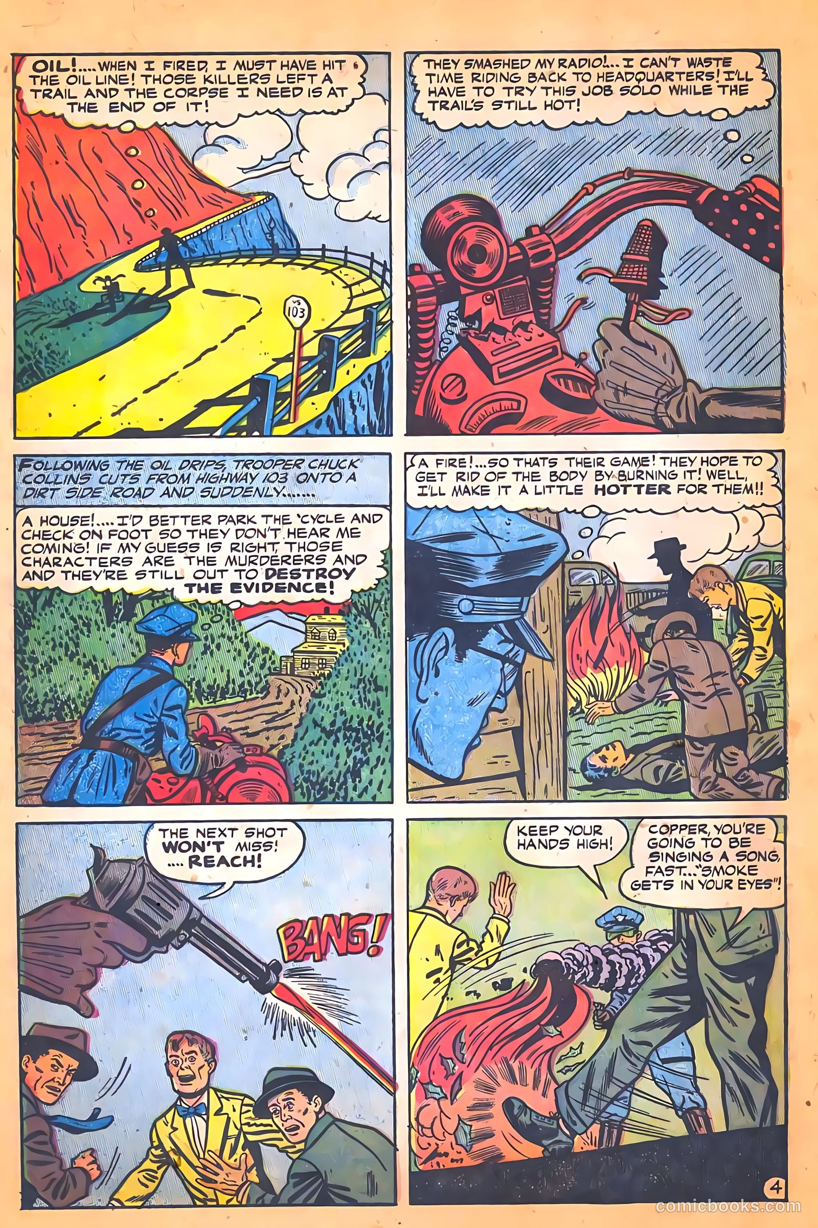 Crime Mysteries #7 (1953) — page 16 of 36