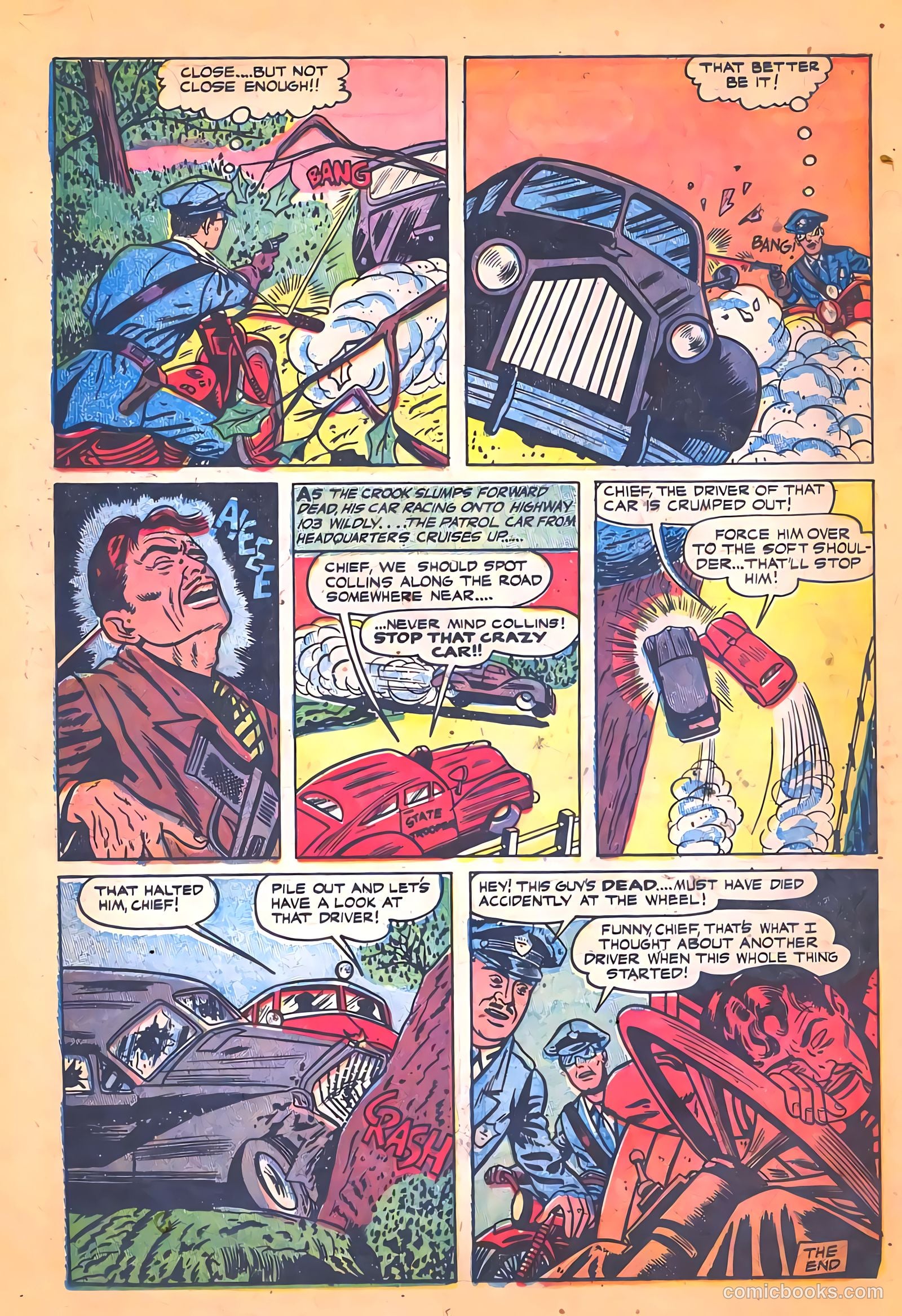 Crime Mysteries #7 (1953) — page 18 of 36