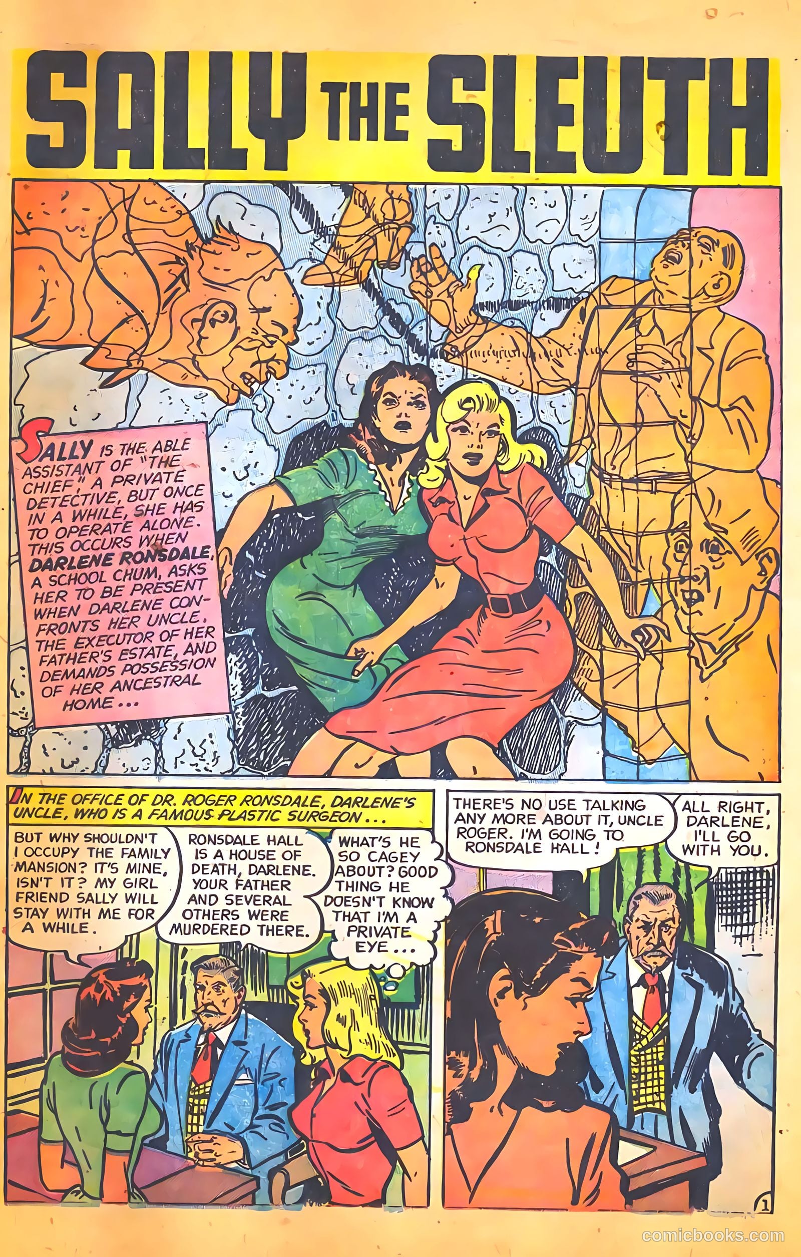 Crime Mysteries #7 (1953) — page 29 of 36