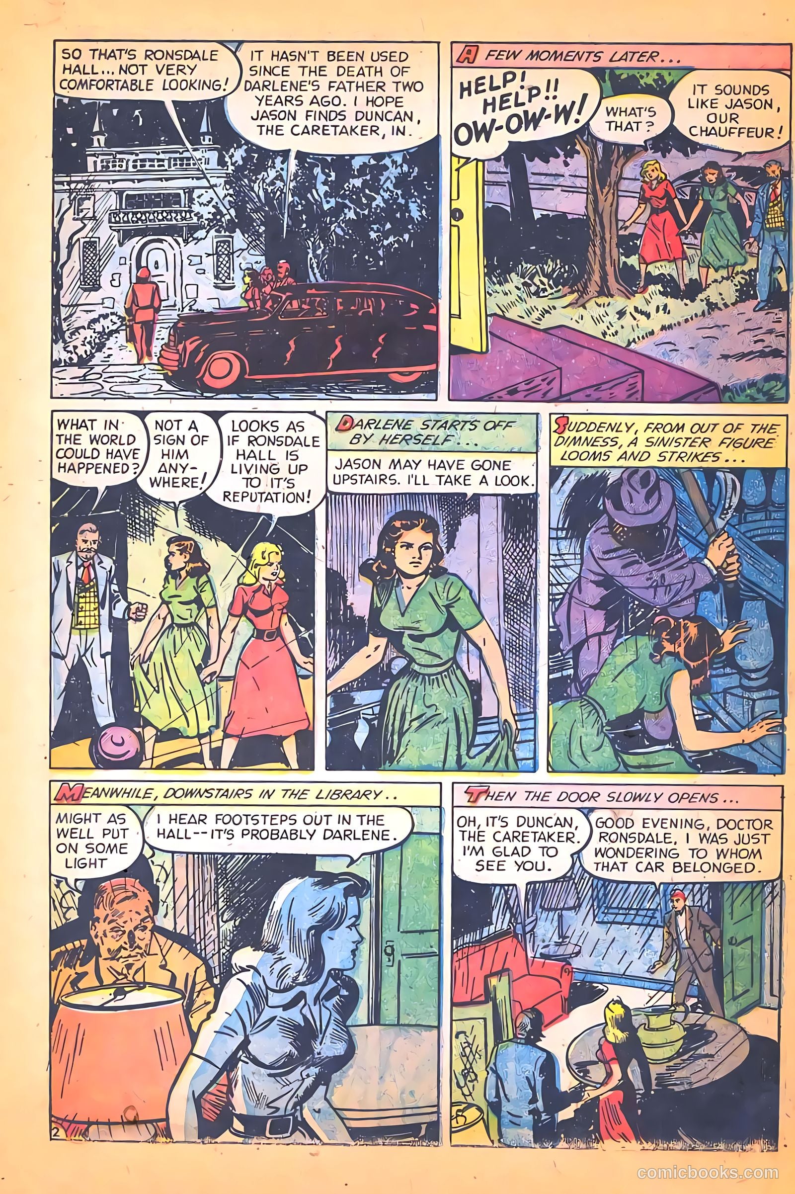 Crime Mysteries #7 (1953) — page 30 of 36