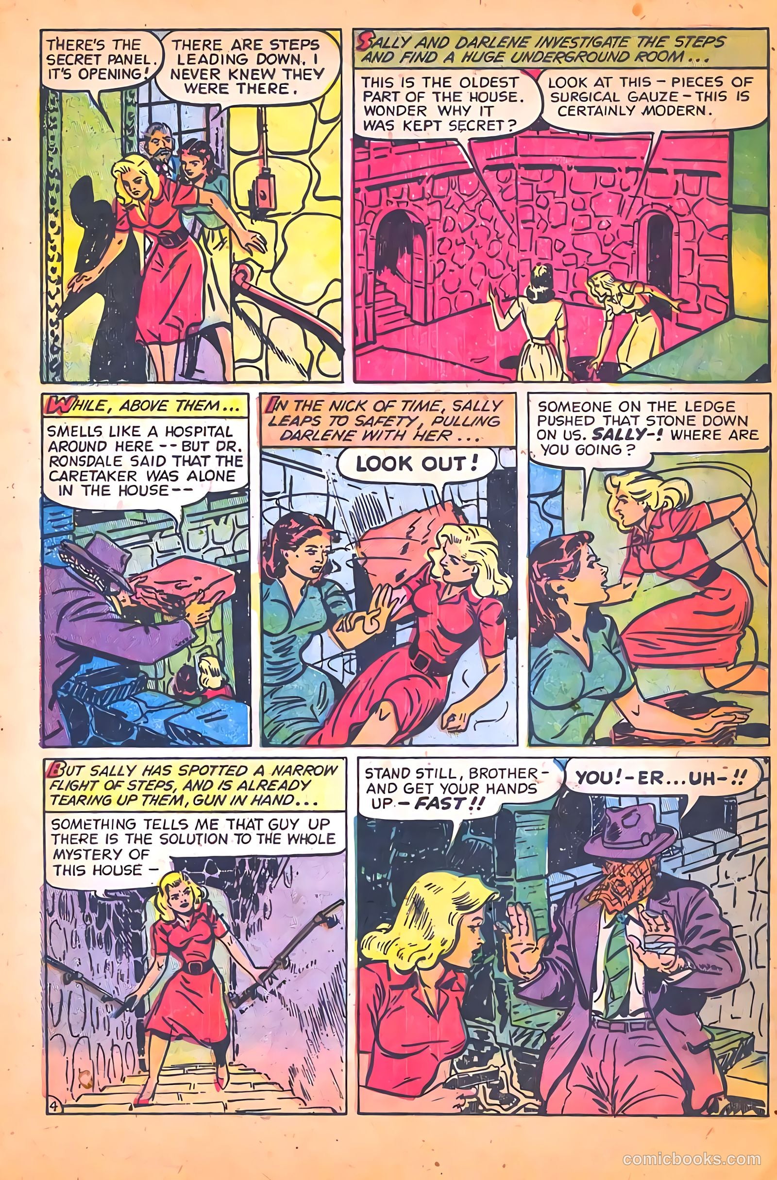 Crime Mysteries #7 (1953) — page 32 of 36