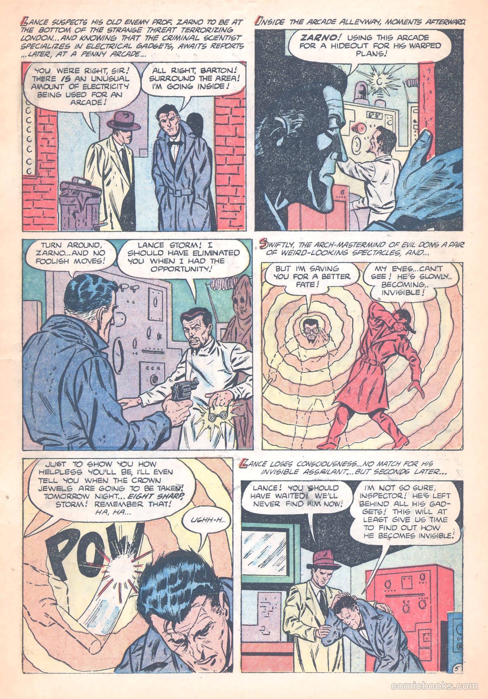Crime Mysteries #8 (1953) — page 7 of 39