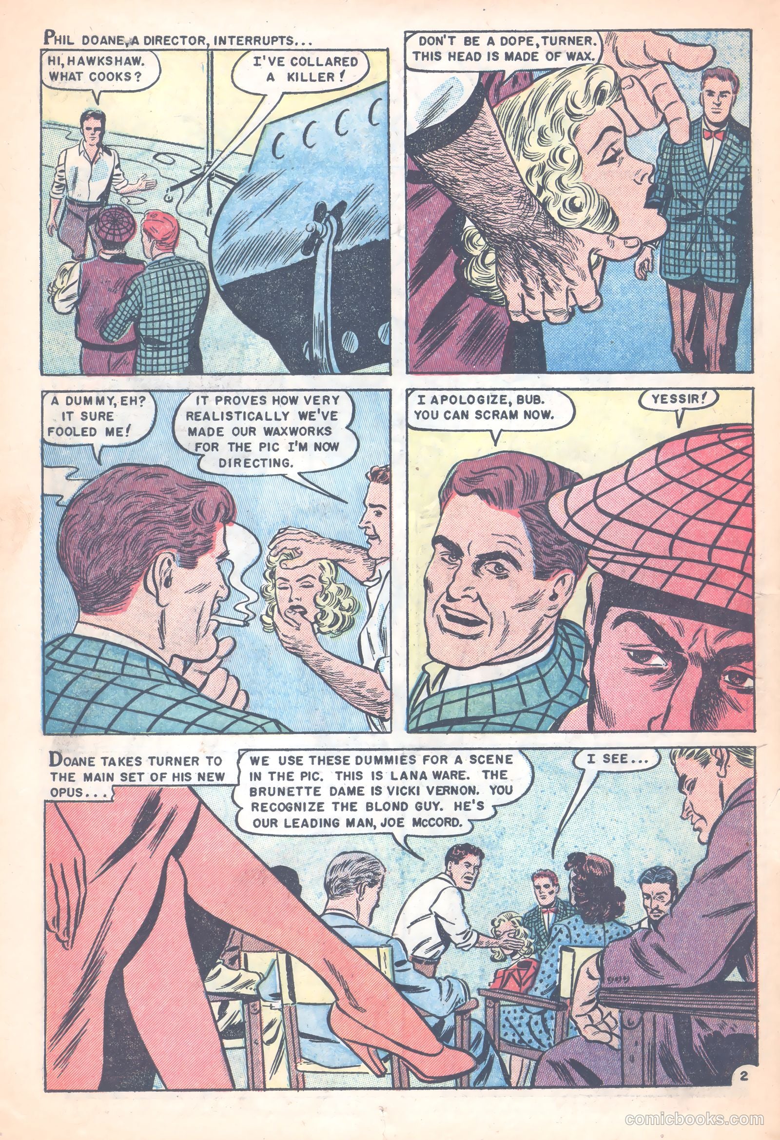 Crime Mysteries #8 (1953) — page 14 of 39