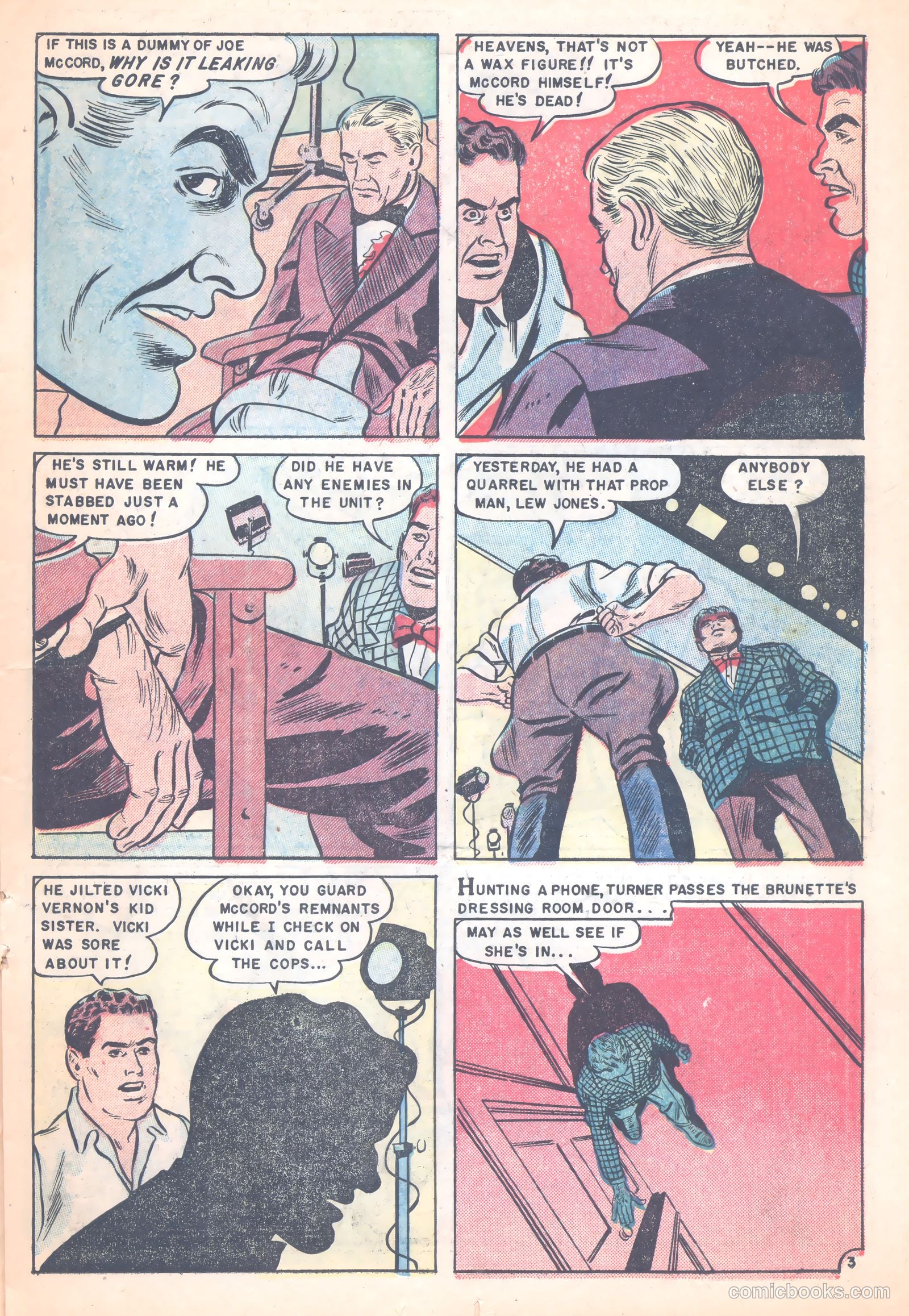 Crime Mysteries #8 (1953) — page 15 of 39