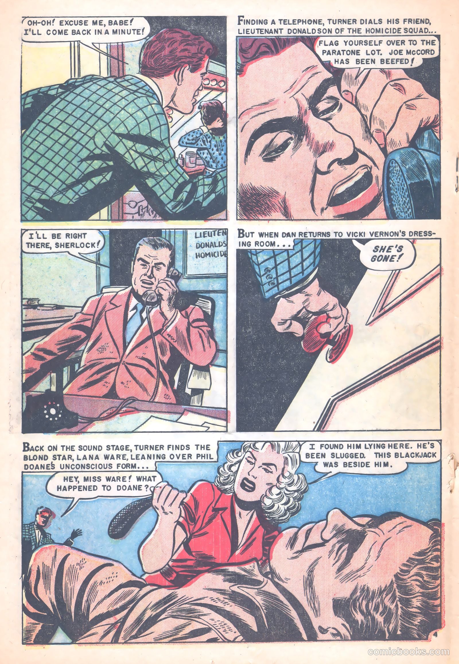Crime Mysteries #8 (1953) — page 16 of 39