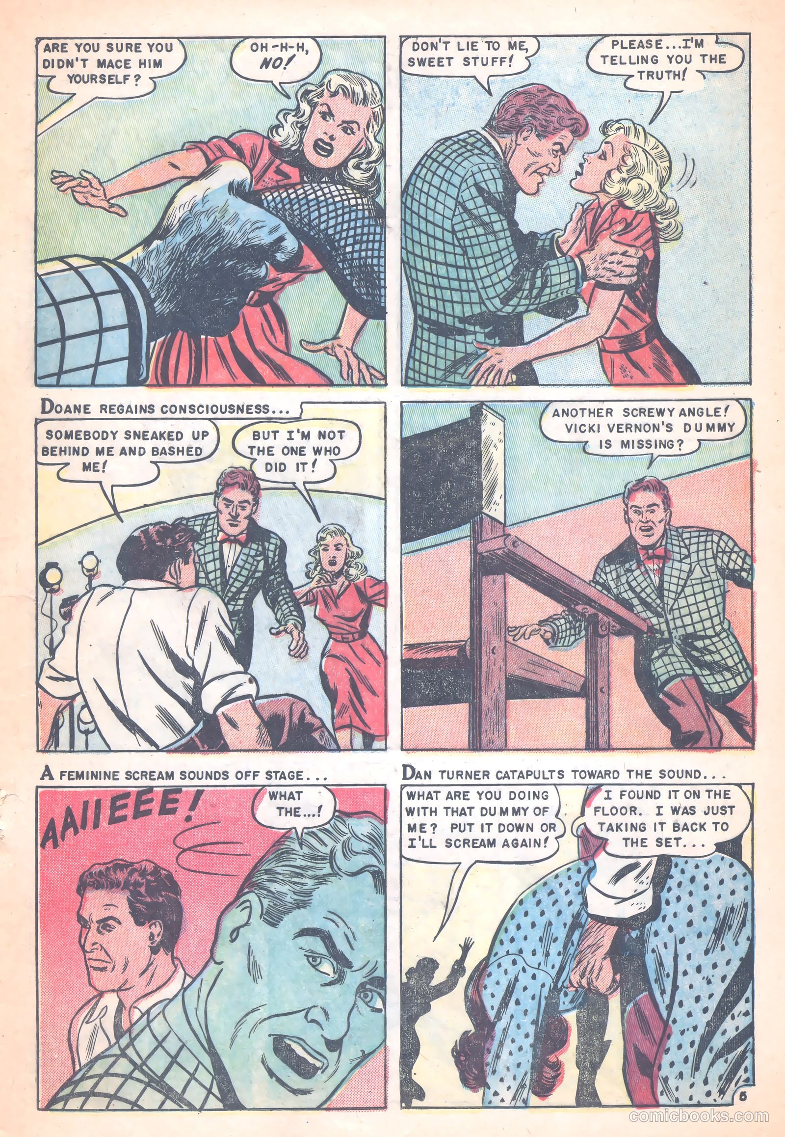 Crime Mysteries #8 (1953) — page 17 of 39