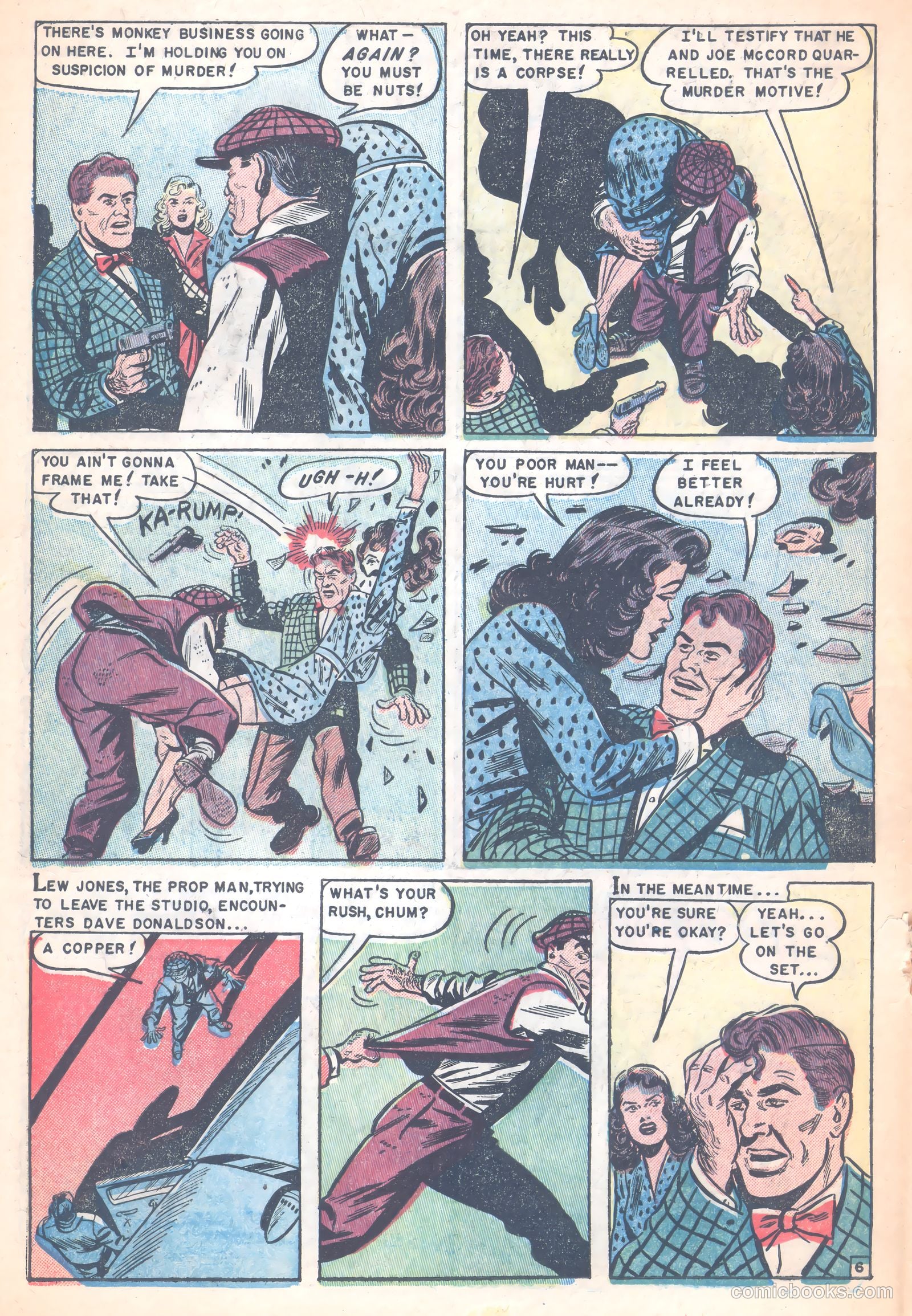Crime Mysteries #8 (1953) — page 18 of 39