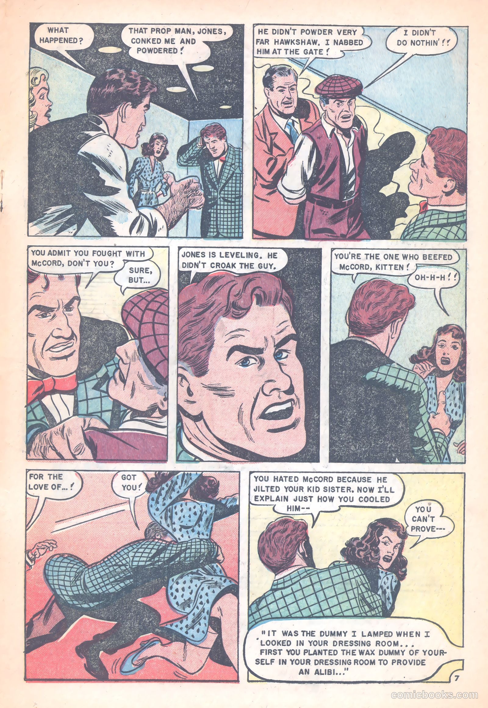 Crime Mysteries #8 (1953) — page 19 of 39