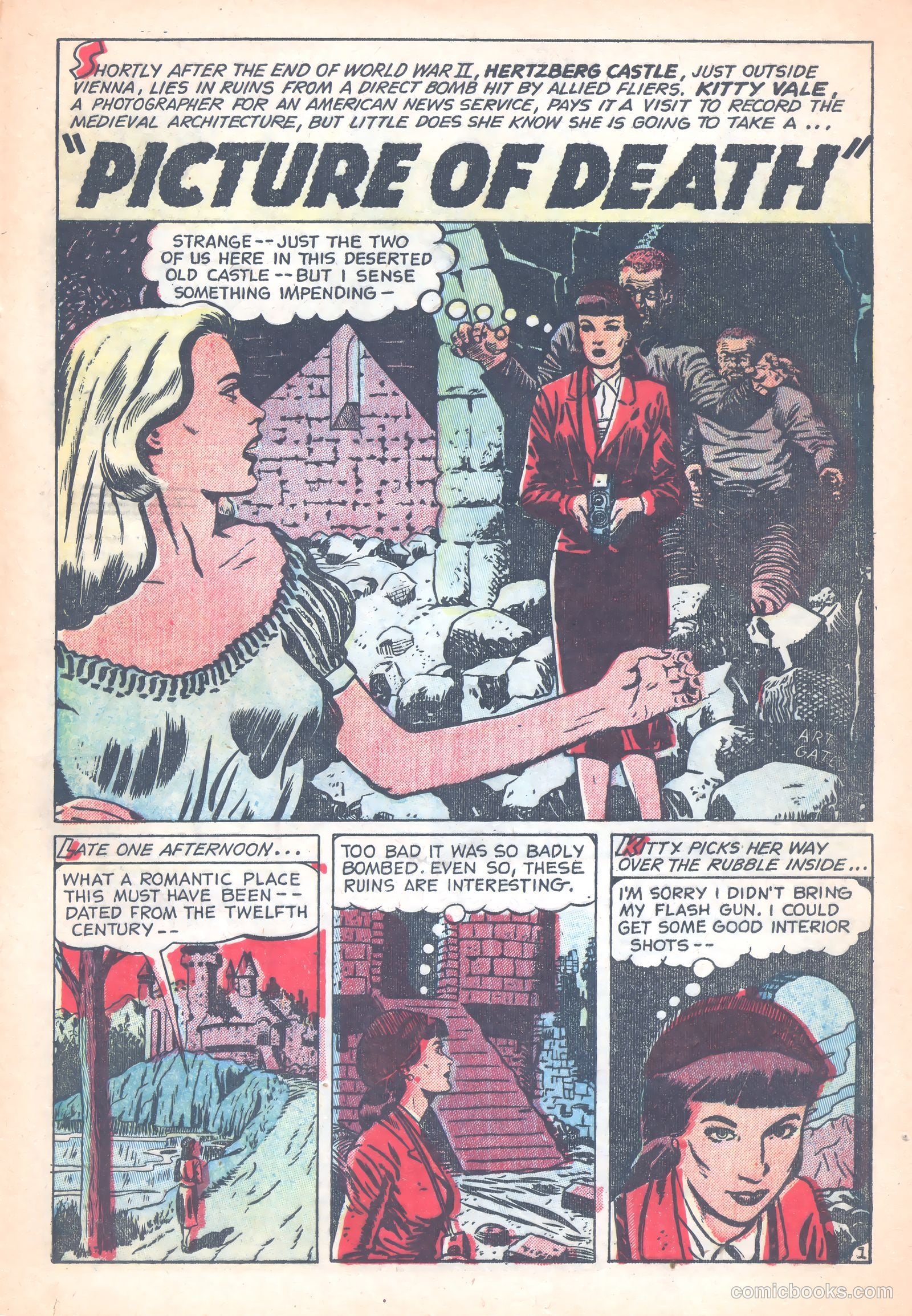 Crime Mysteries #8 (1953) — page 21 of 39