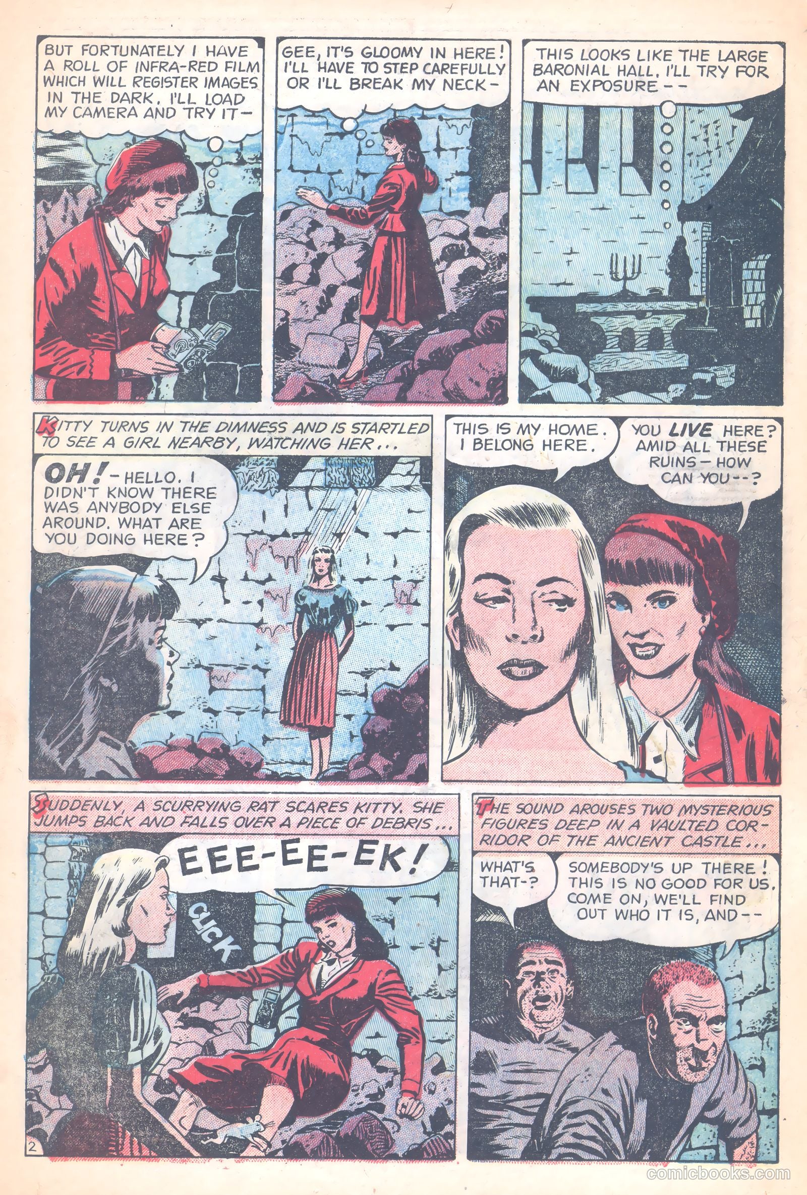 Crime Mysteries #8 (1953) — page 22 of 39