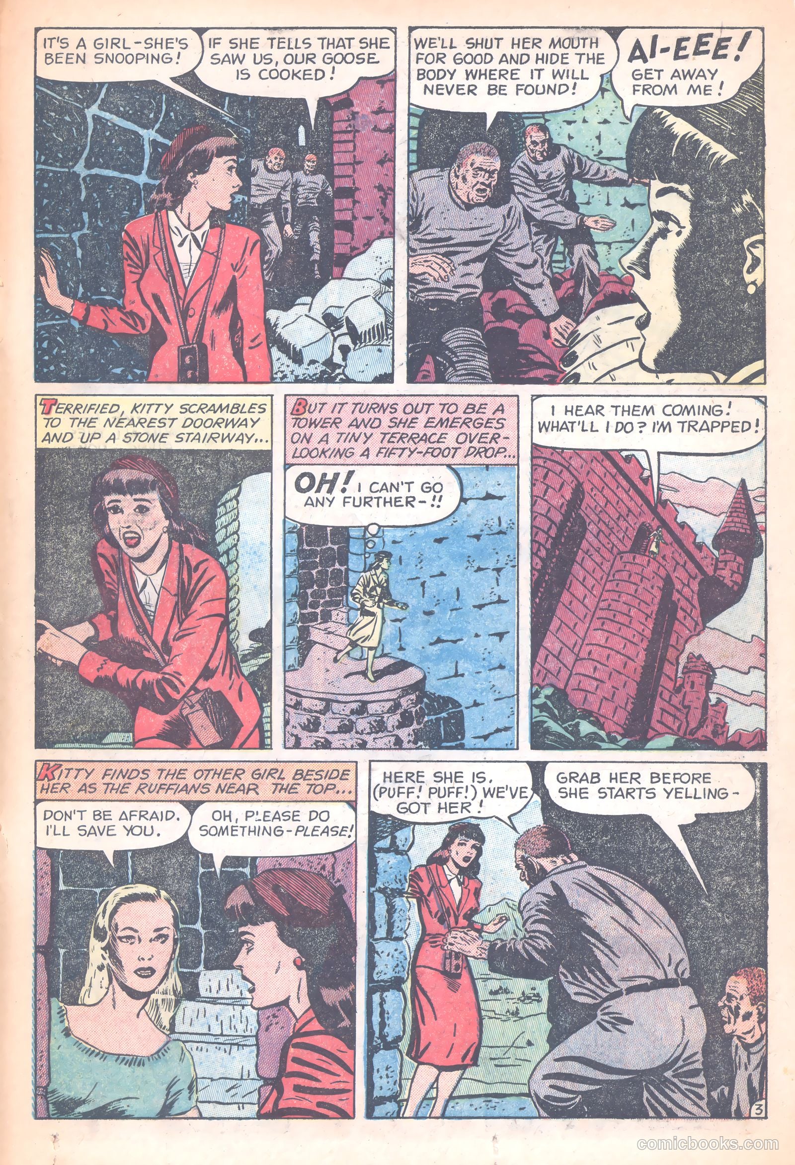 Crime Mysteries #8 (1953) — page 23 of 39