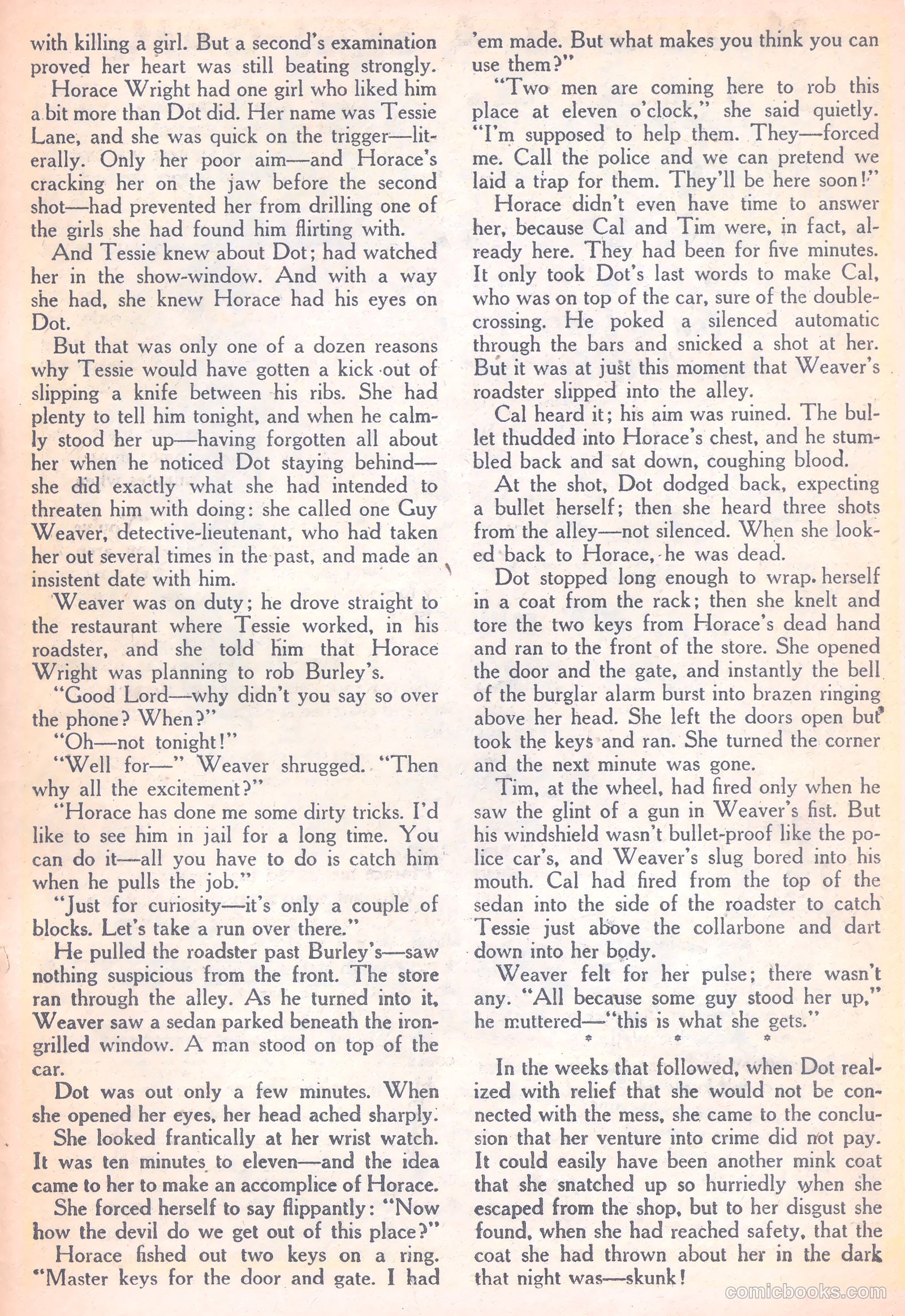 Crime Mysteries #8 (1953) — page 27 of 39