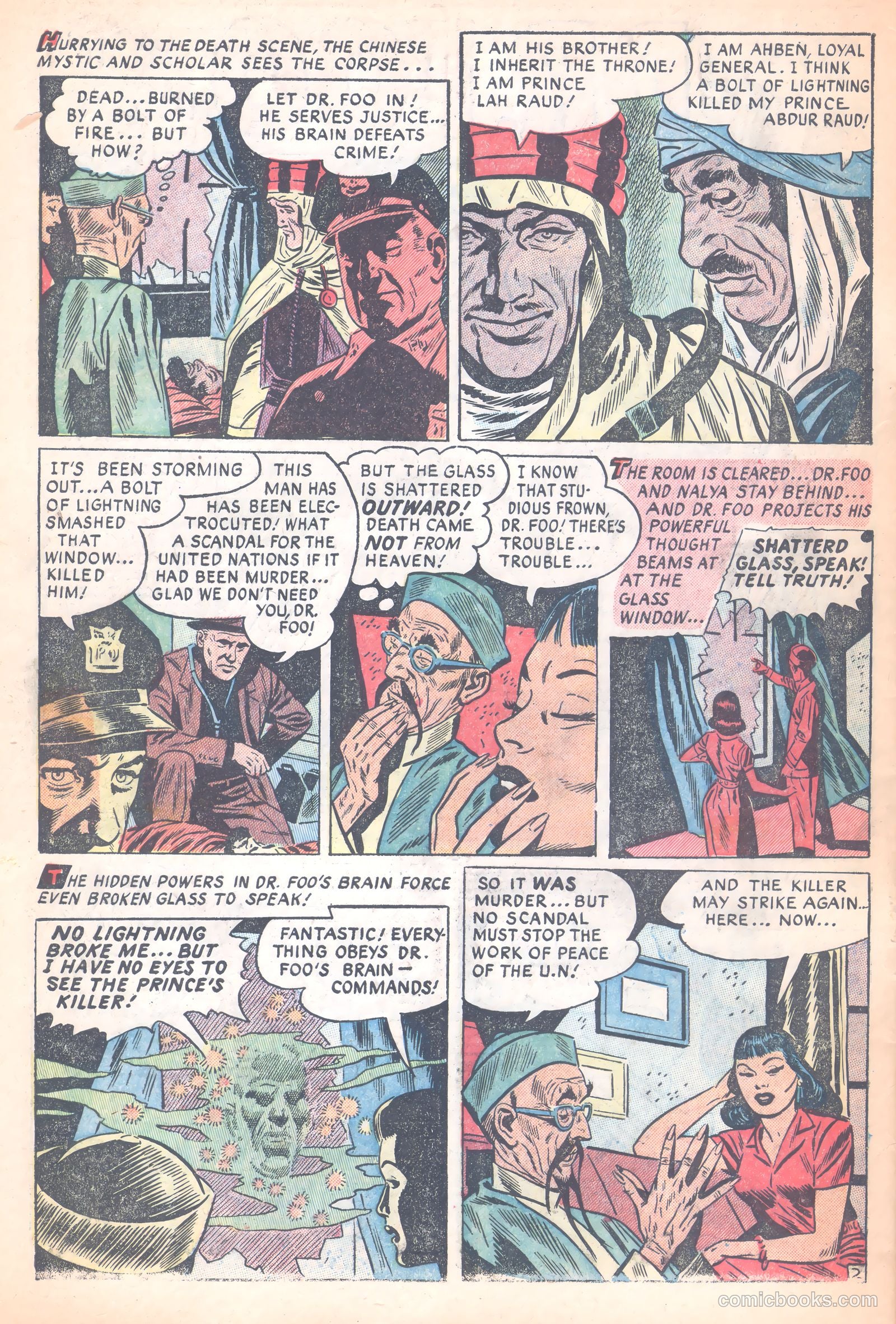 Crime Mysteries #8 (1953) — page 30 of 39