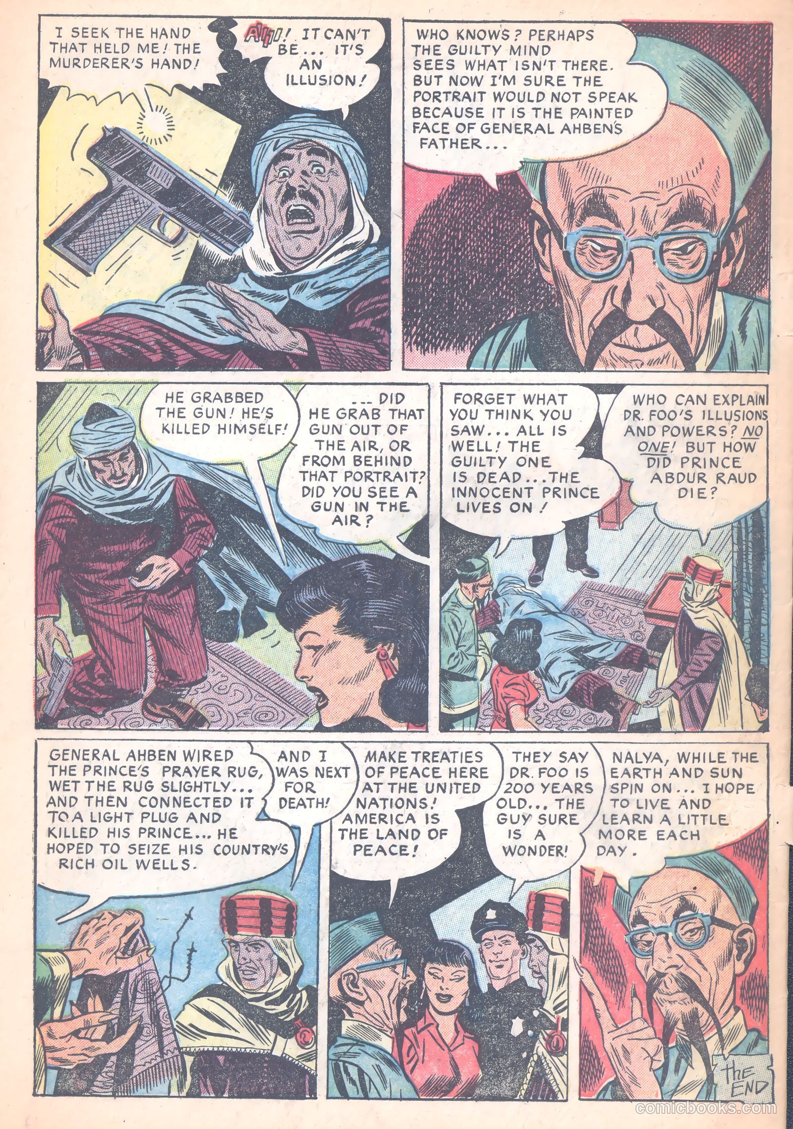 Crime Mysteries #8 (1953) — page 34 of 39