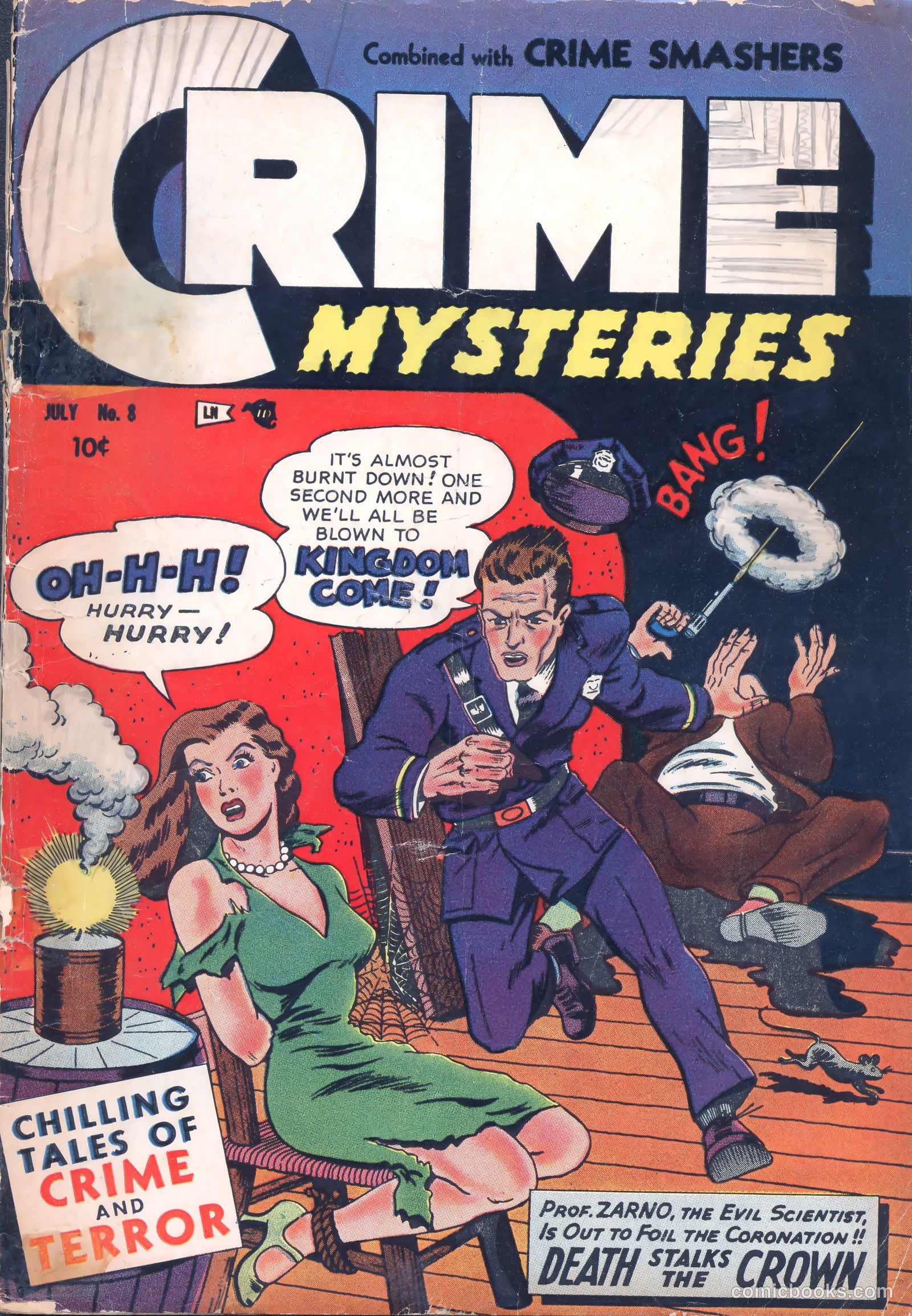 Crime Mysteries #8 (1953) — page 37 of 39