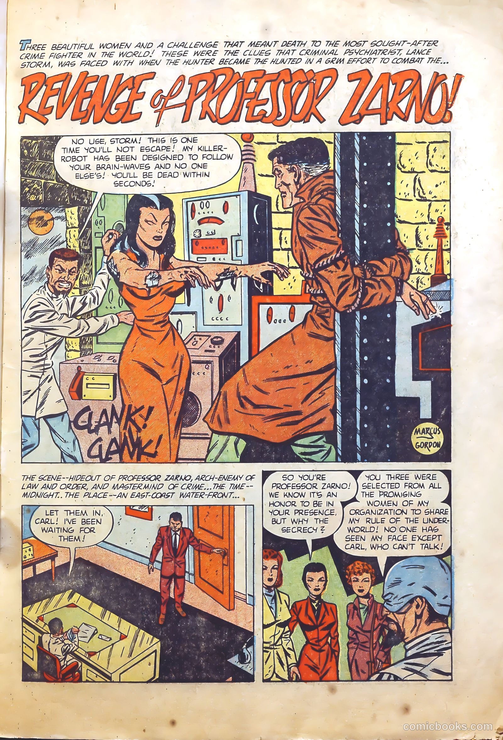 Crime Mysteries #9 (1953) — page 3 of 36