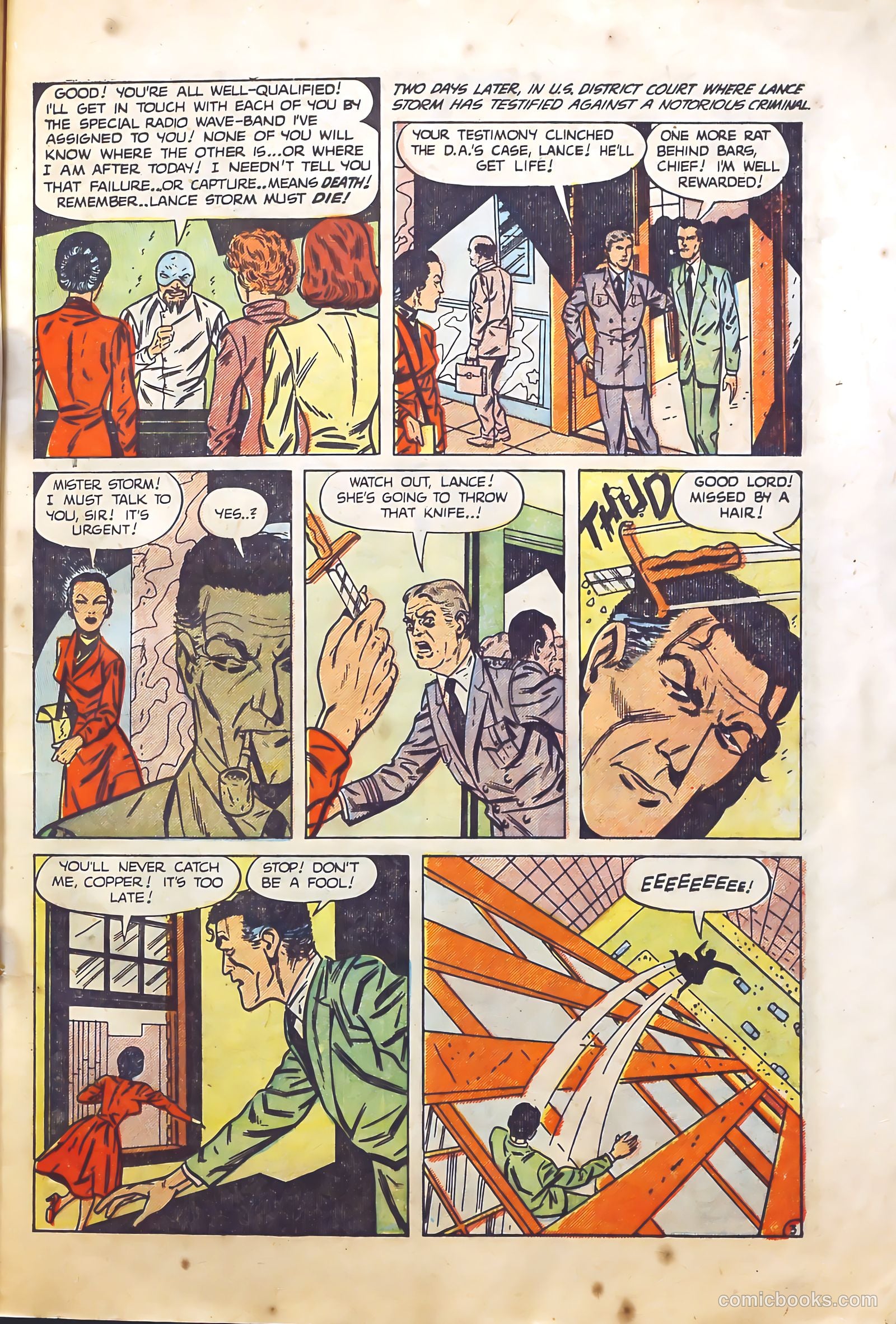 Crime Mysteries #9 (1953) — page 5 of 36