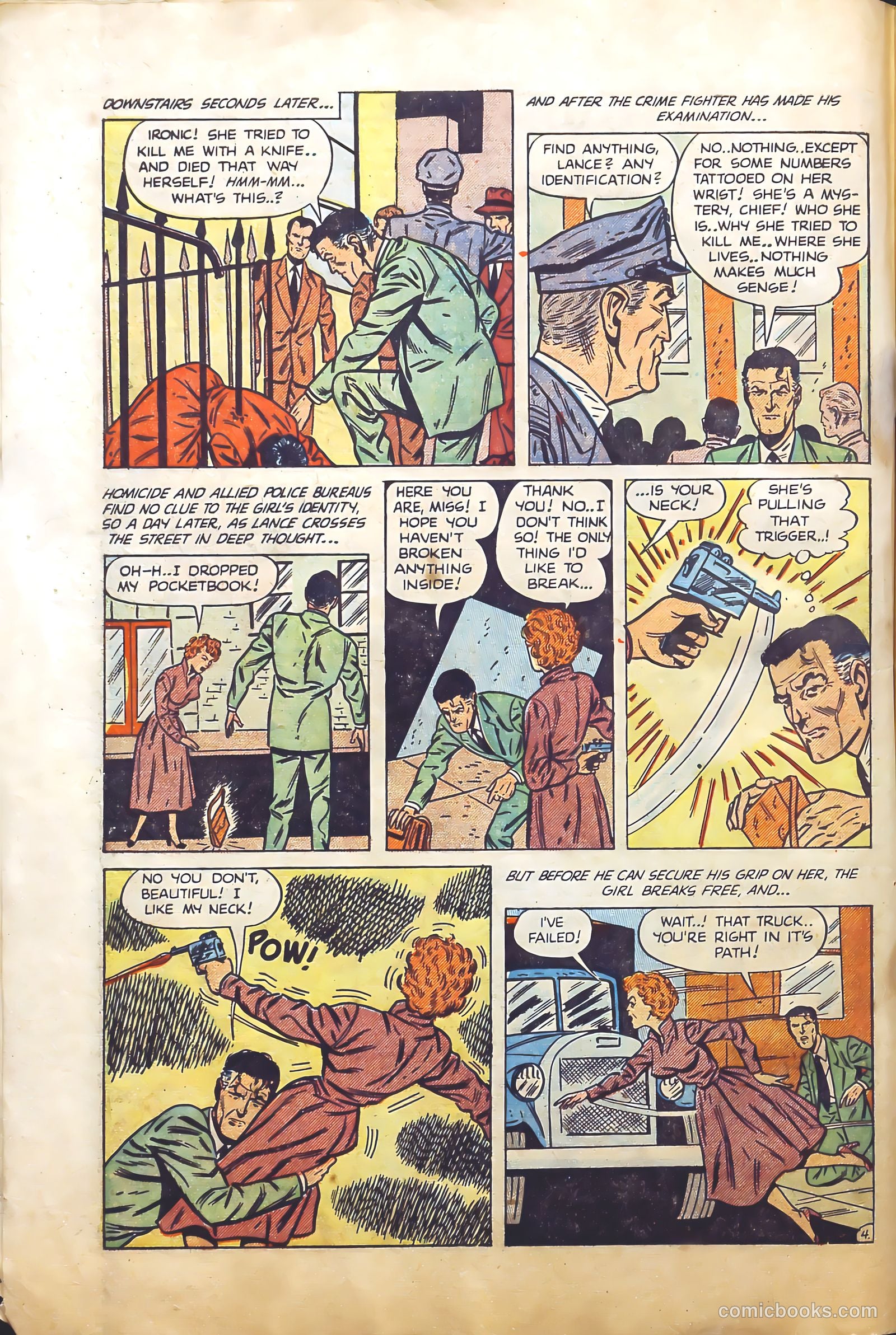 Crime Mysteries #9 (1953) — page 6 of 36