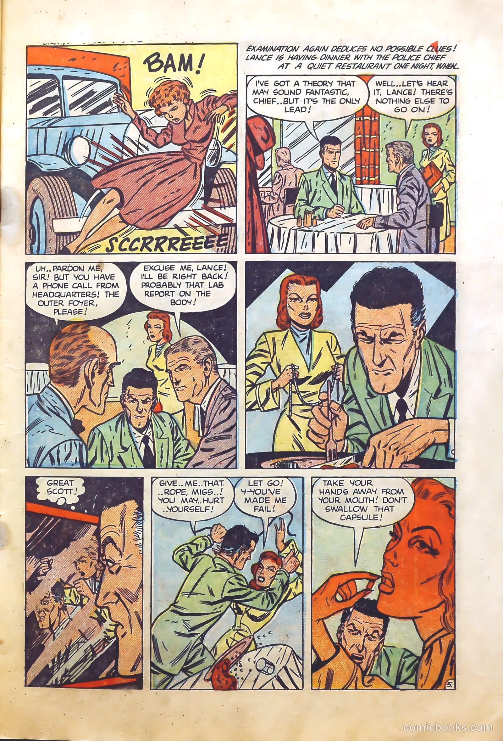Crime Mysteries #9 (1953) — page 7 of 36