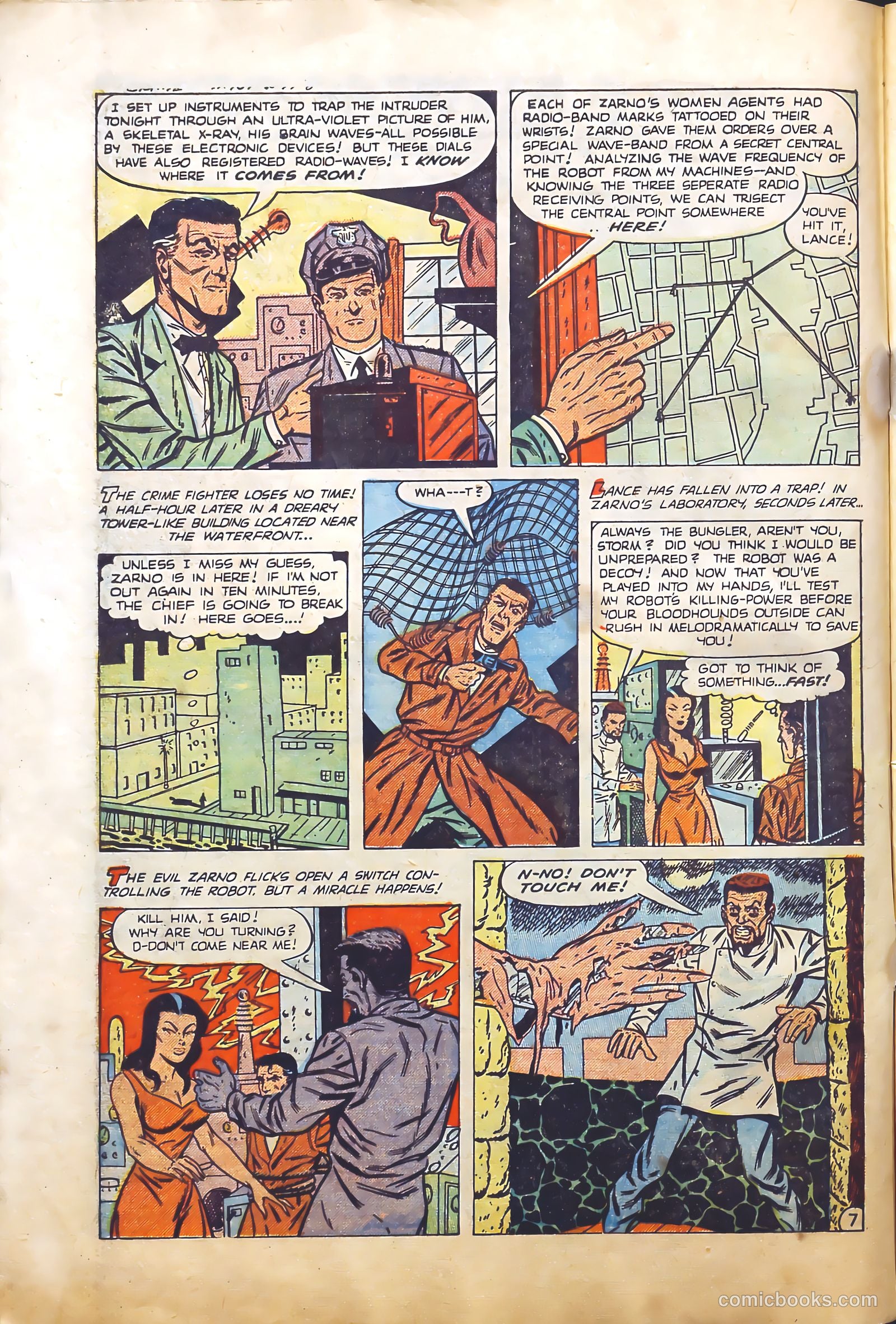 Crime Mysteries #9 (1953) — page 10 of 36