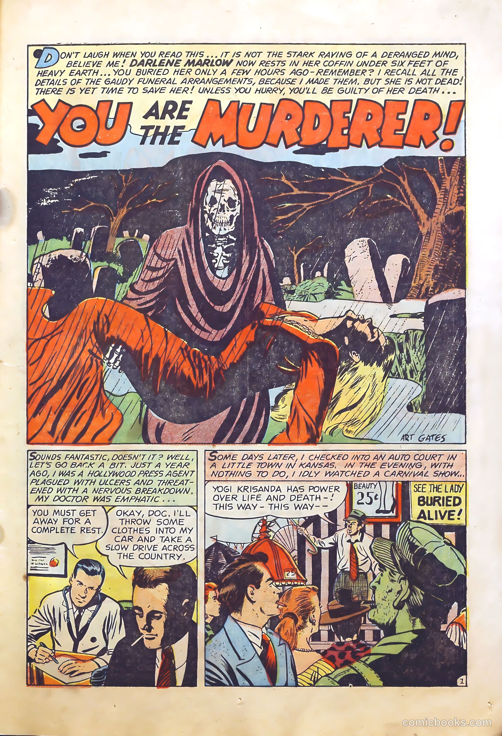 Crime Mysteries #9 (1953) — page 13 of 36