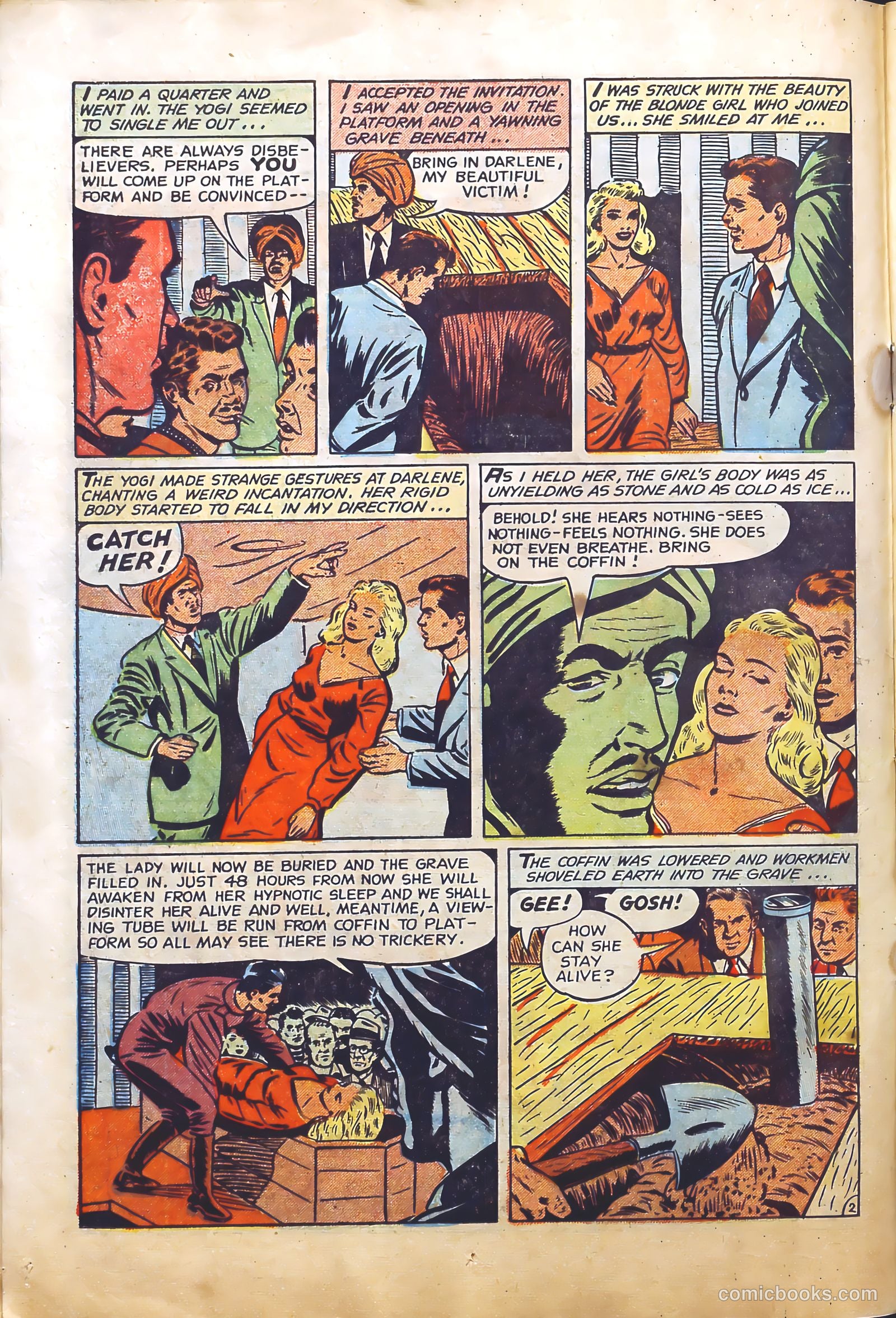 Crime Mysteries #9 (1953) — page 14 of 36