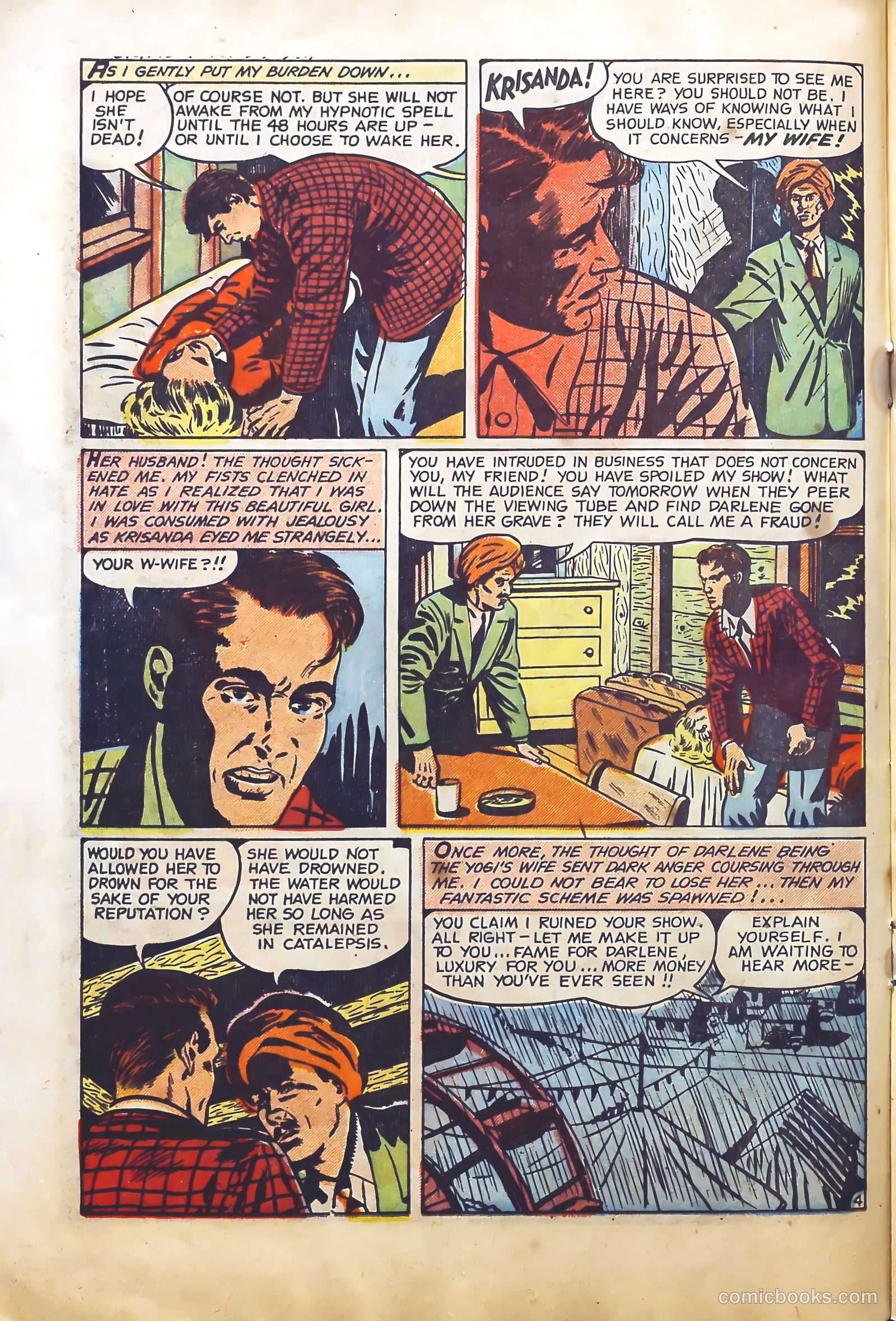 Crime Mysteries #9 (1953) — page 16 of 36