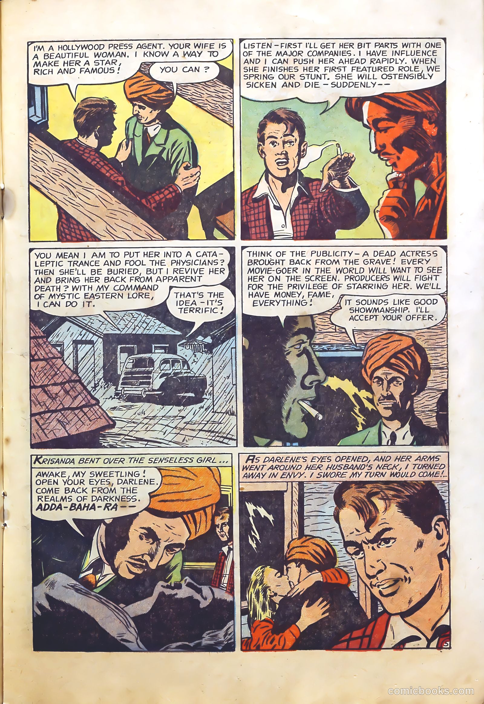 Crime Mysteries #9 (1953) — page 17 of 36