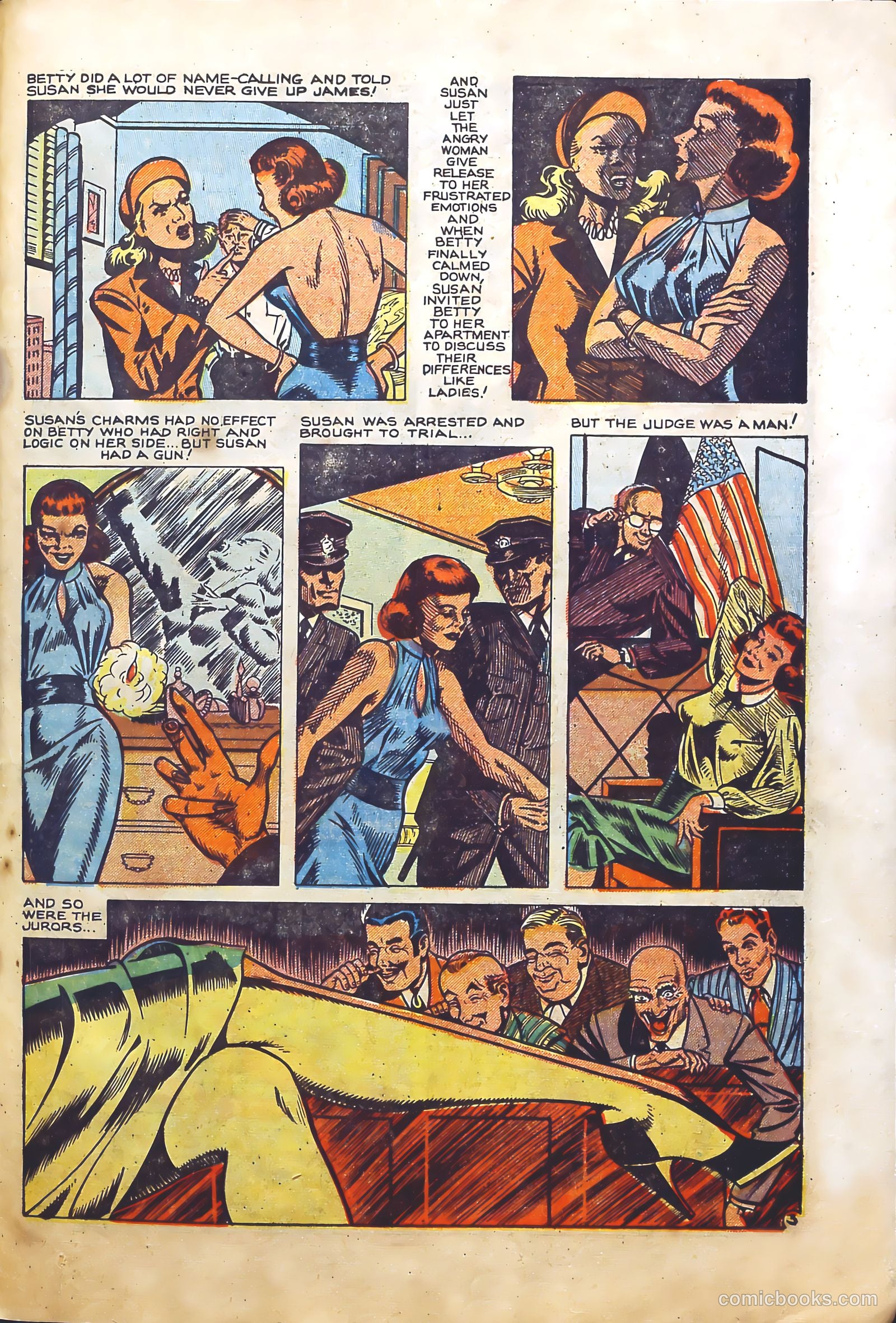 Crime Mysteries #9 (1953) — page 23 of 36