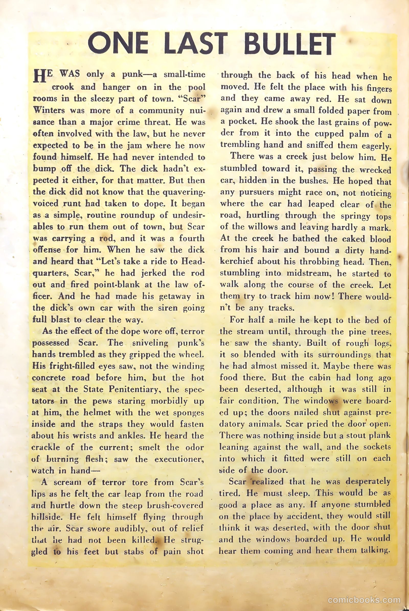 Crime Mysteries #9 (1953) — page 26 of 36