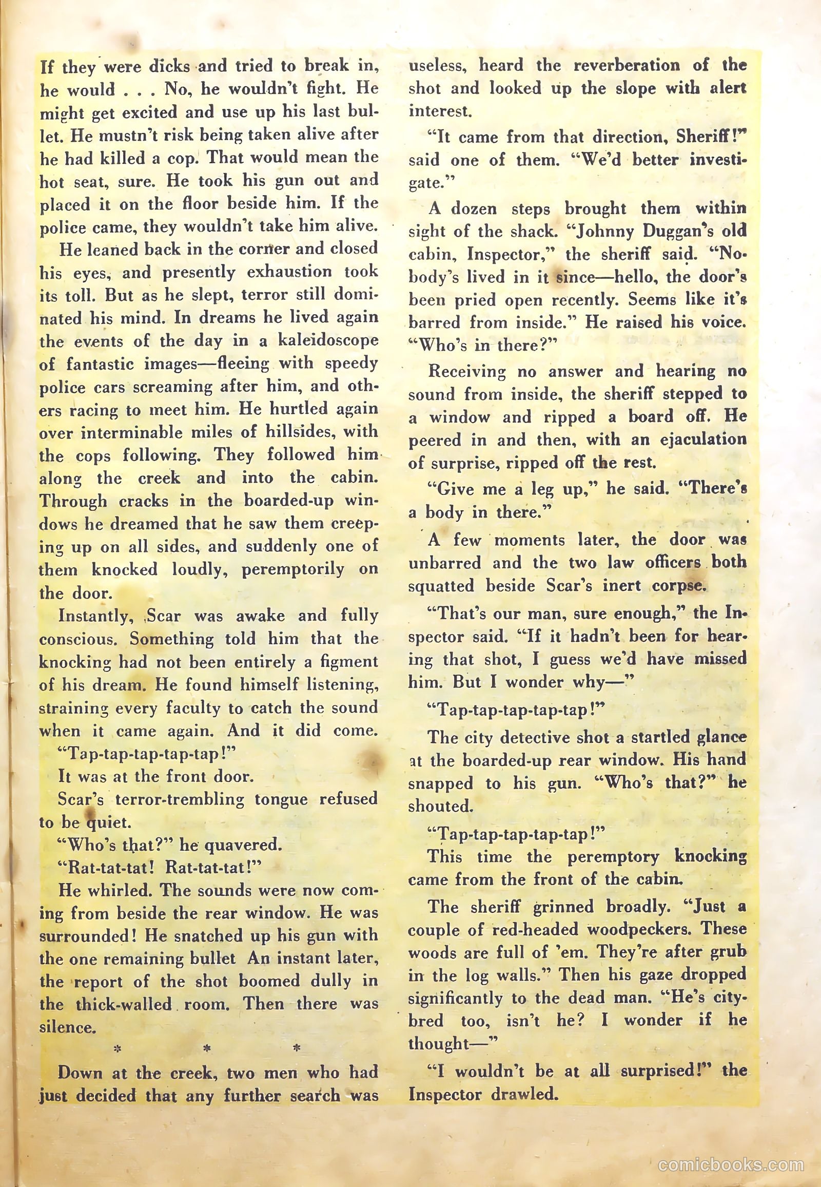 Crime Mysteries #9 (1953) — page 27 of 36