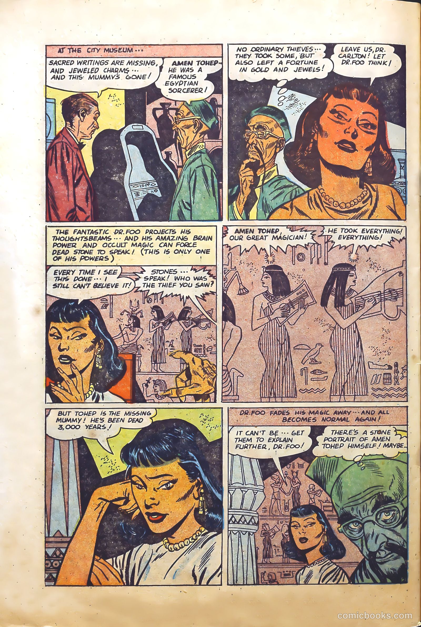 Crime Mysteries #9 (1953) — page 30 of 36
