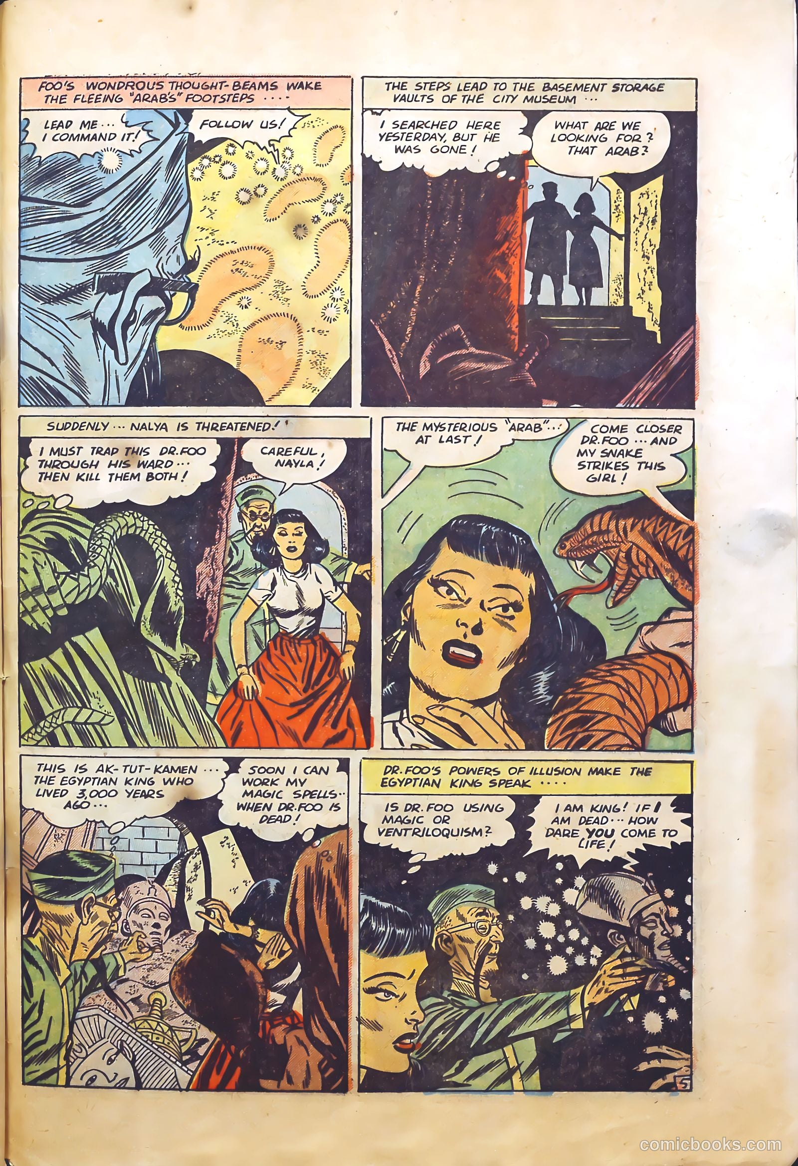Crime Mysteries #9 (1953) — page 33 of 36